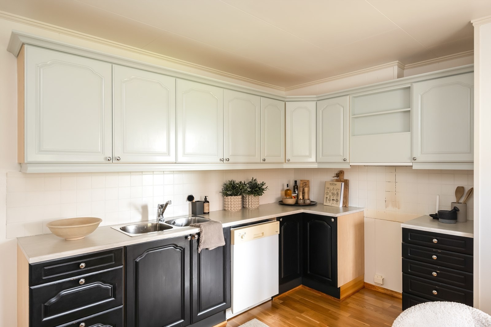 Takstmann har vurdert kjøkkenet til tilstandsgrad 1, og det anses dermed å være i fin stand. Galleribilde