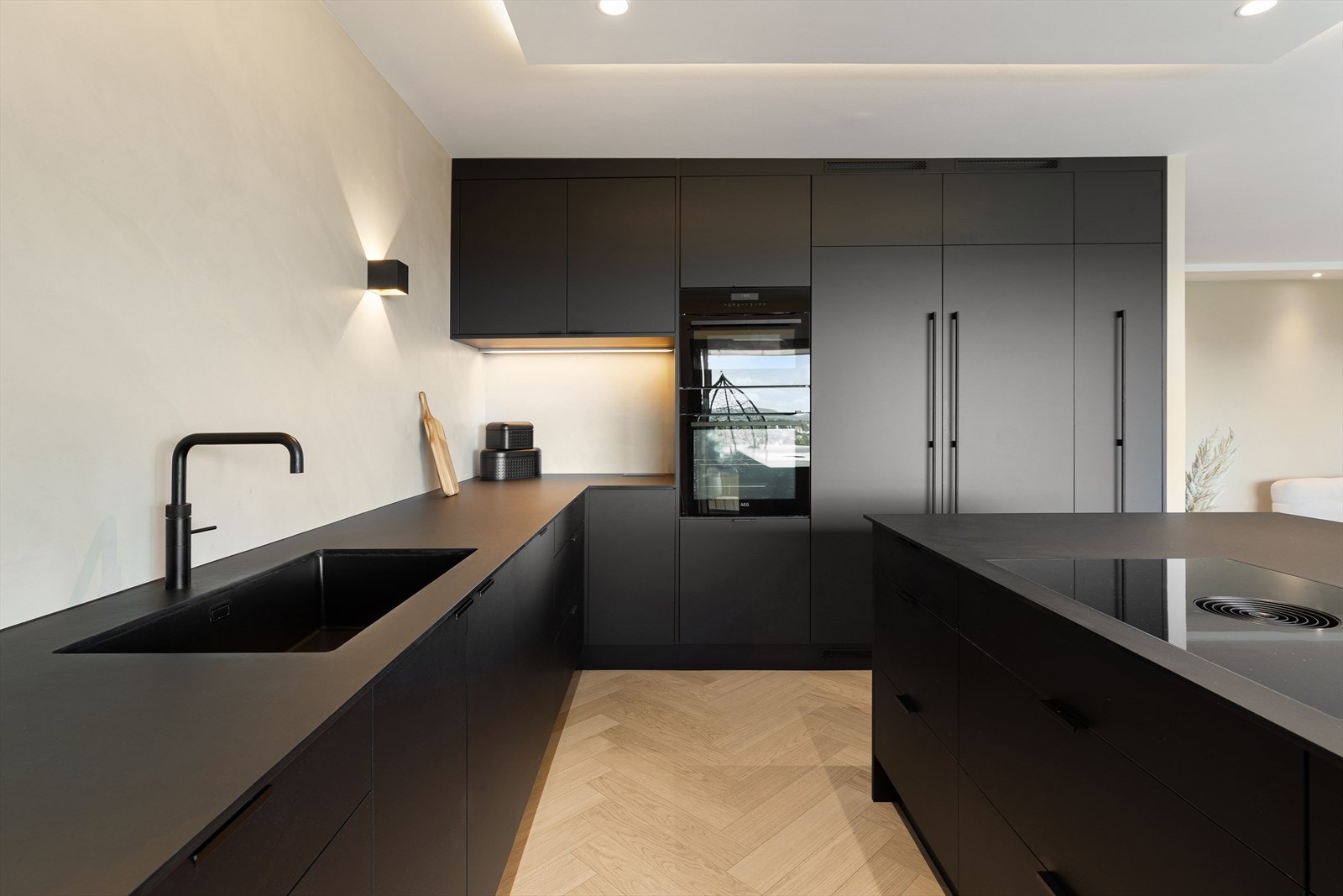 Separat integrert kjølekap og fryser Galleribilde