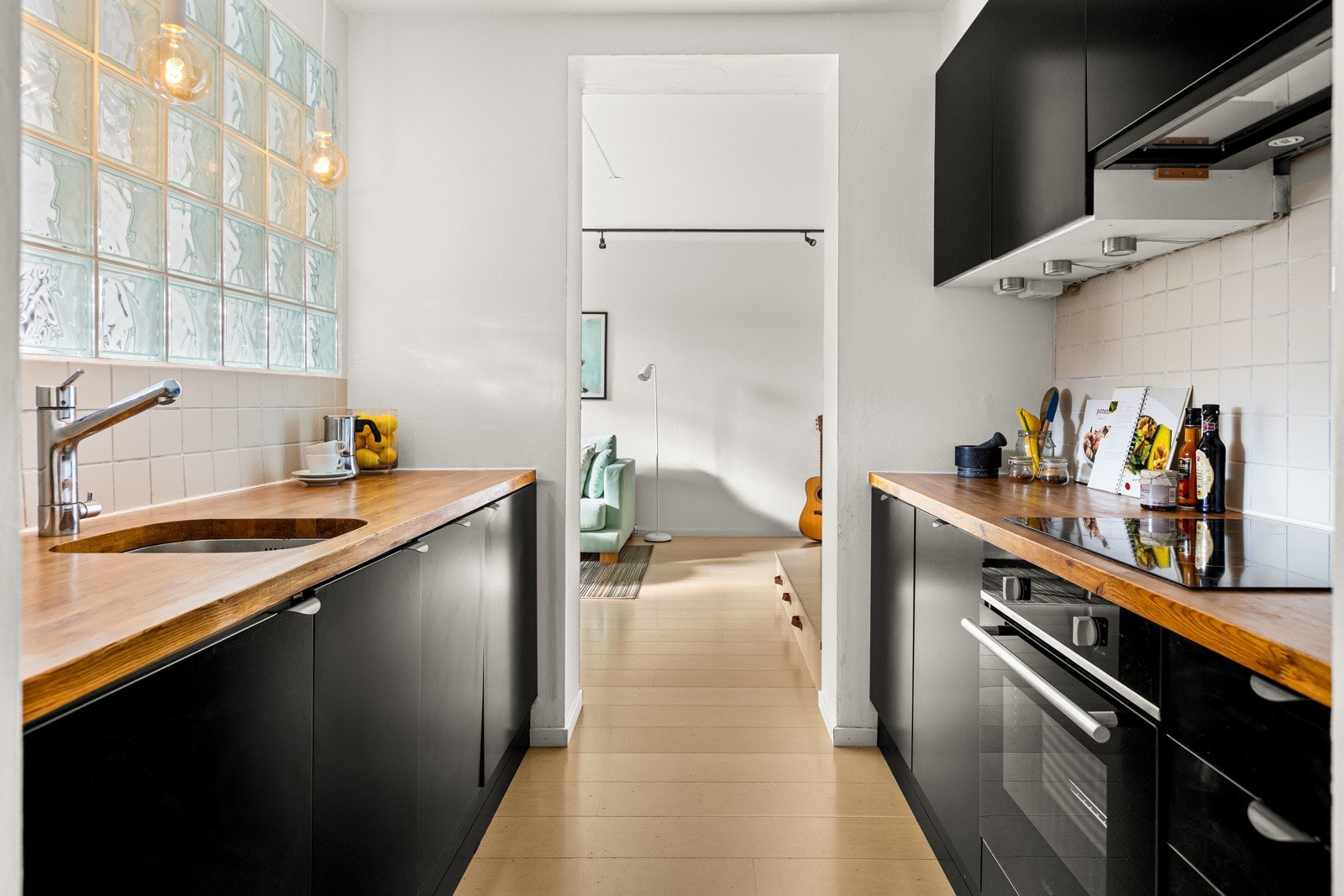 IKEA kjøkkeninnredning oppgradert med nye fronter i 2017. Galleribilde