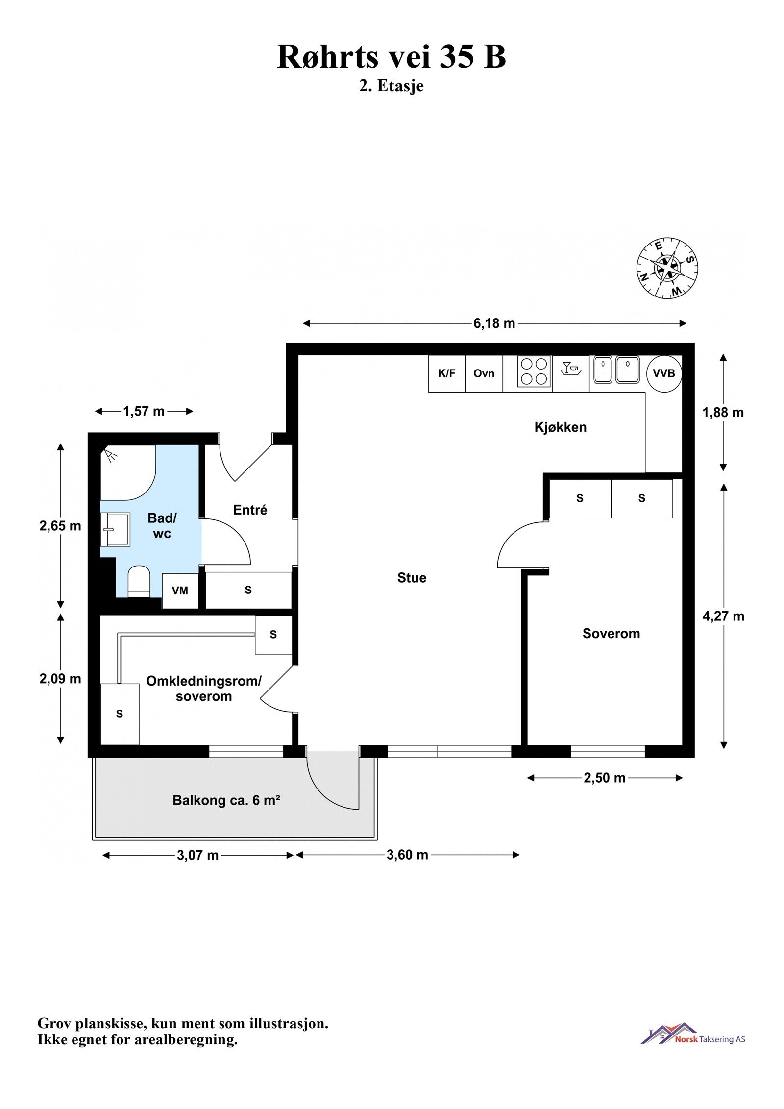 Røhrts vei 35 B - 2. Etasje Galleribilde