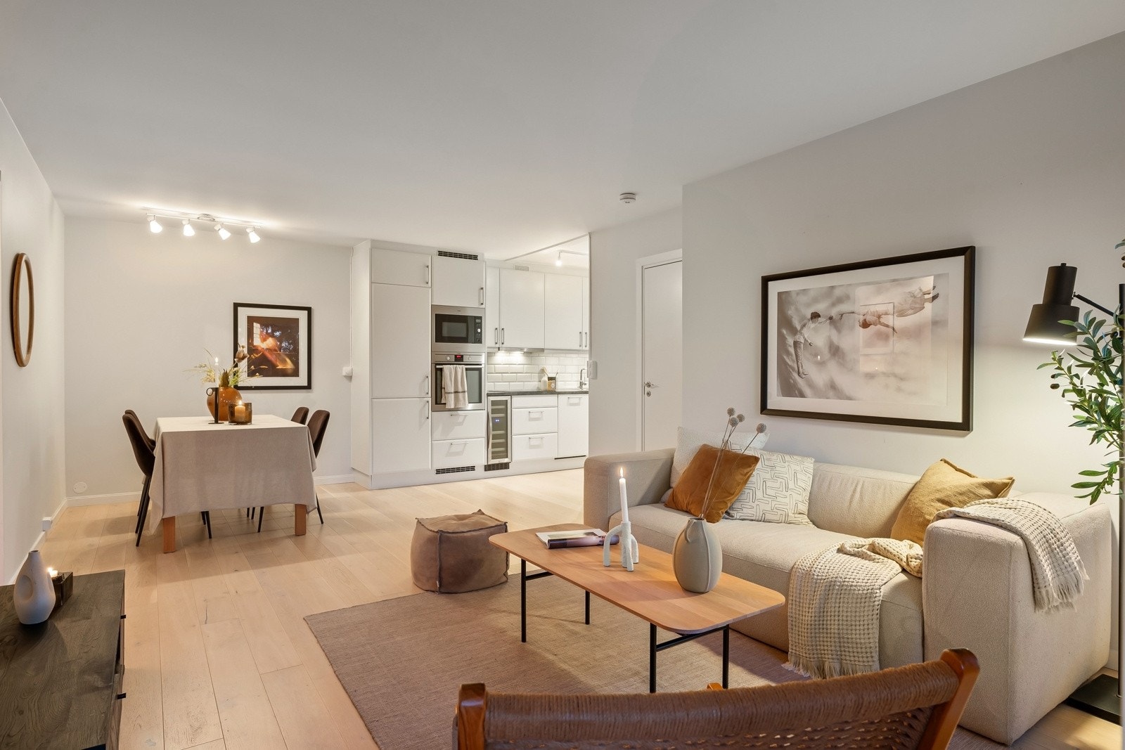 Kveldsstemning Galleribilde