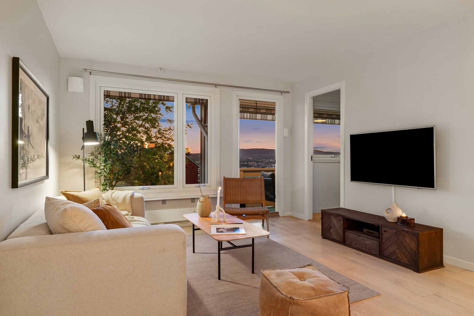 Kveldsstemning Galleribilde