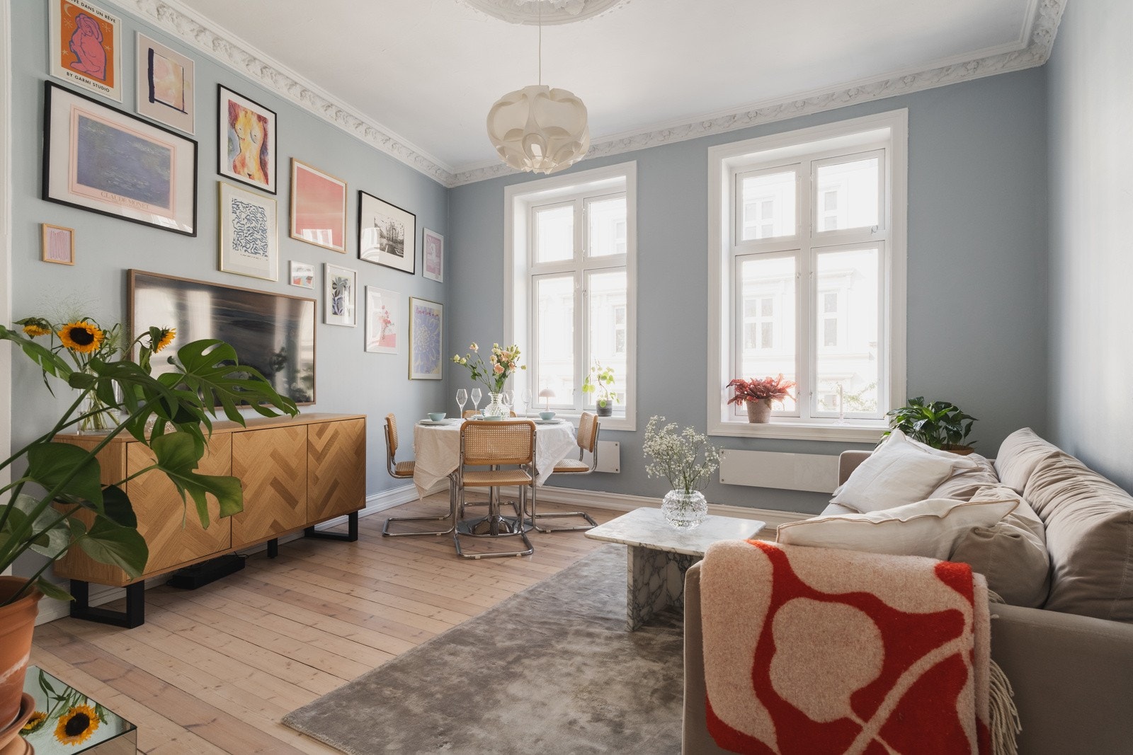 Velkommen til Dovregata 5C, presentert av Anders Wekre ved EIE Majorstuen. Galleribilde