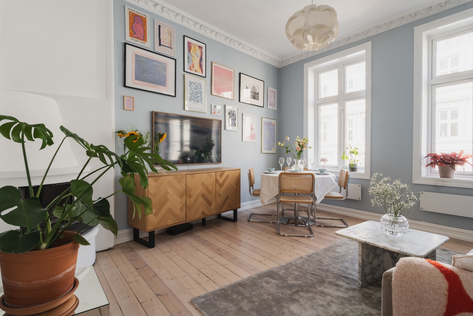 Et klassisk og vakkert hjem med en sentralt beliggenhet på populære St. Hanshaugen. Galleribilde