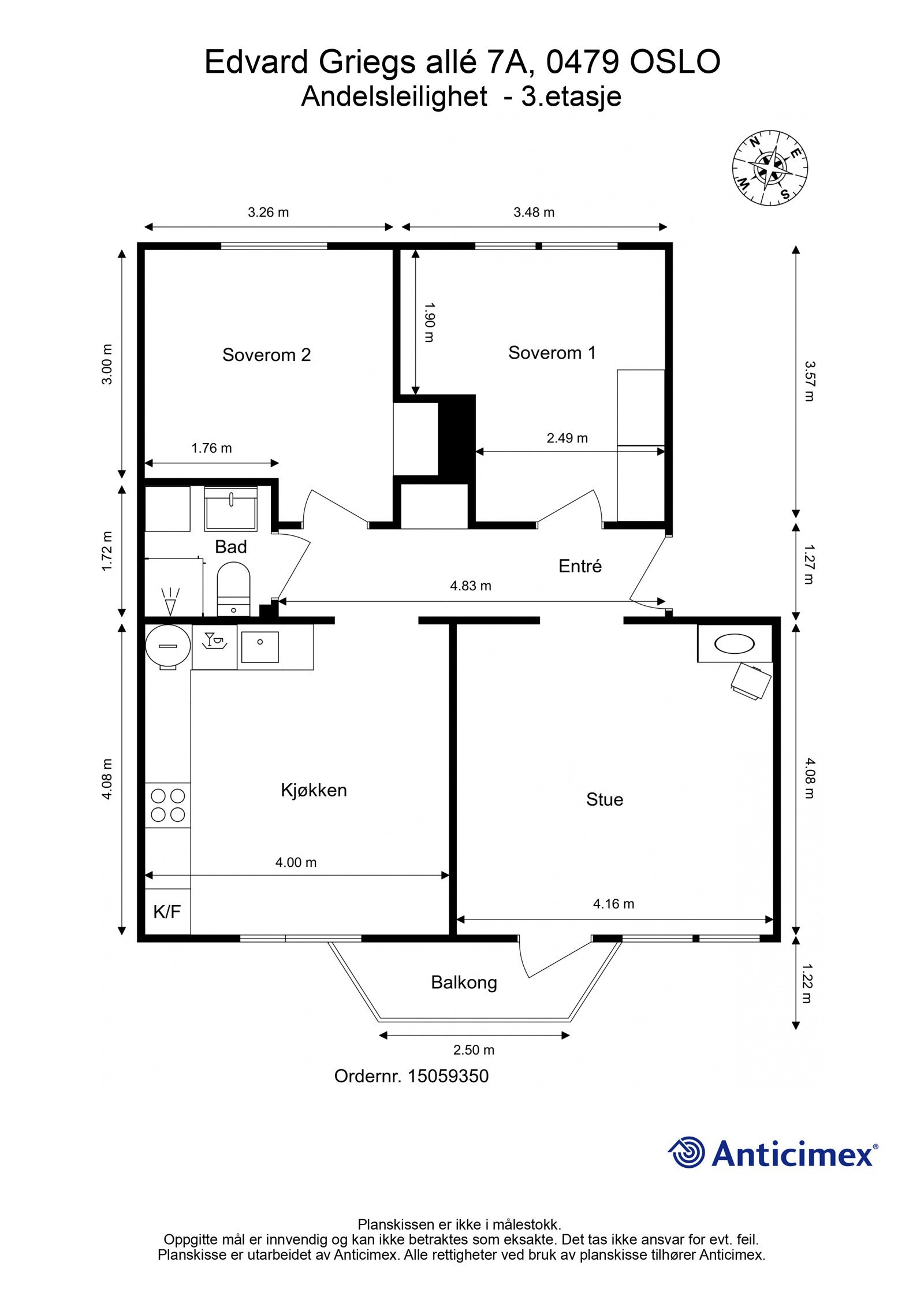 Planskisse. Galleribilde