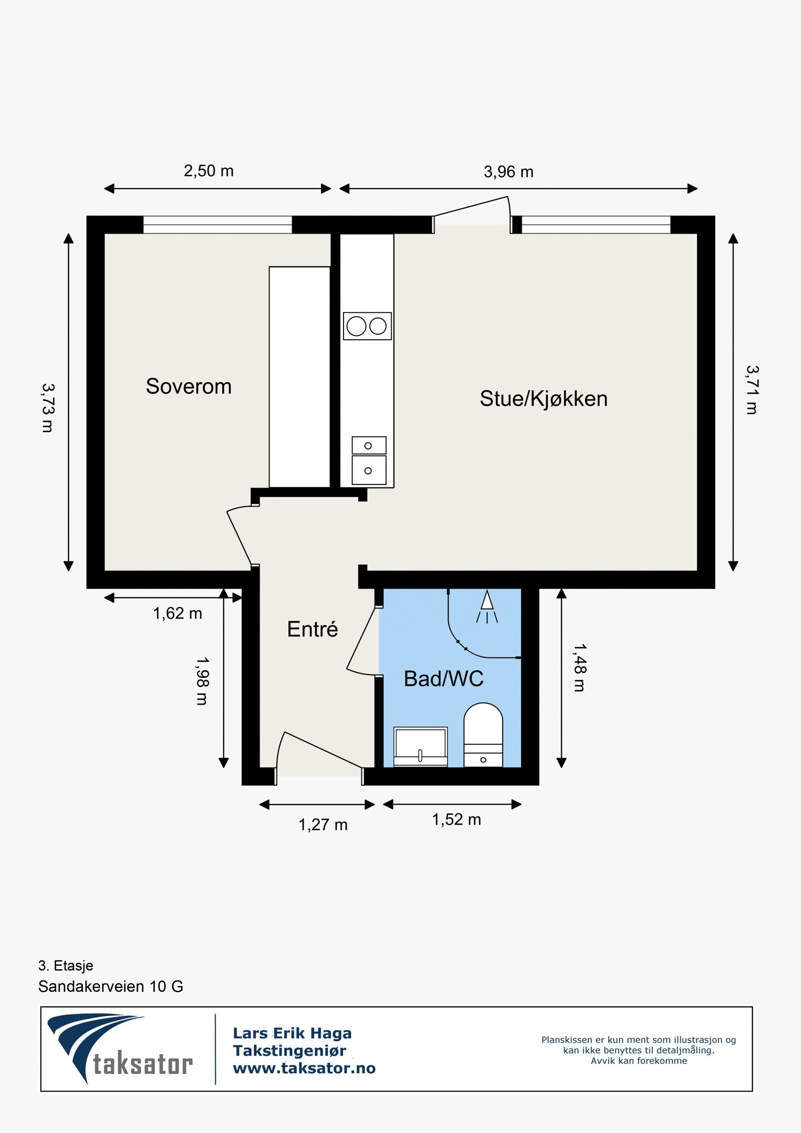 Sandakerveien 10 G - 3. etasje Galleribilde
