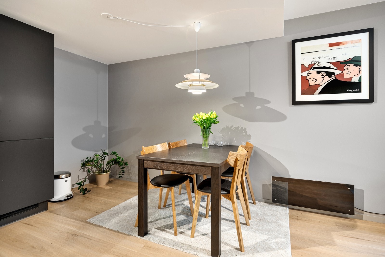 Her kan du invitere flere gjester over på hyggelige middagsbesøk Galleribilde