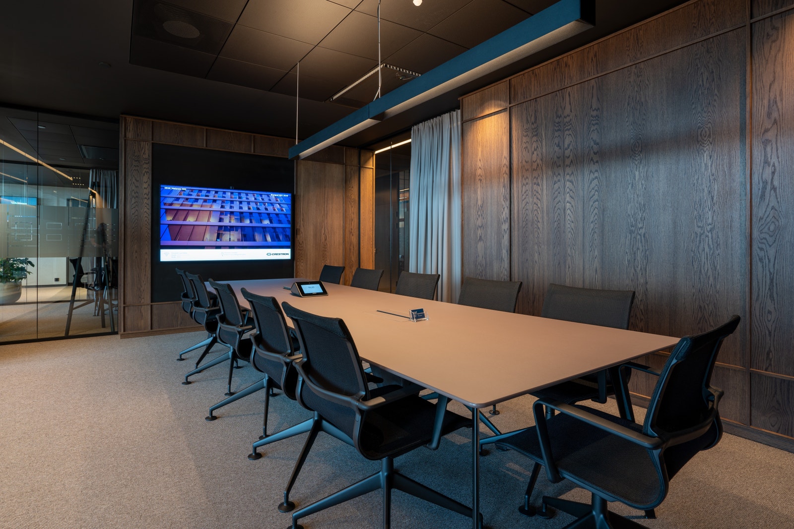 Det er ulike møterom i kontorhotelletasjen Galleribilde