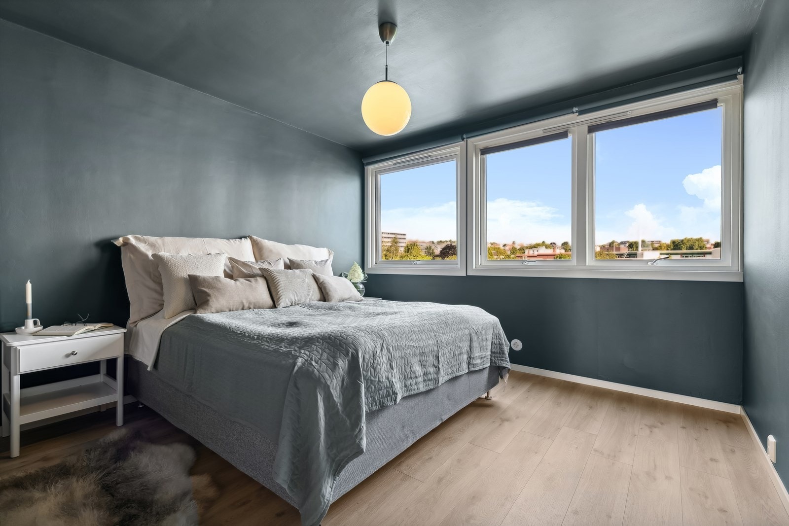 Leiligheten har to gode soverom. Galleribilde