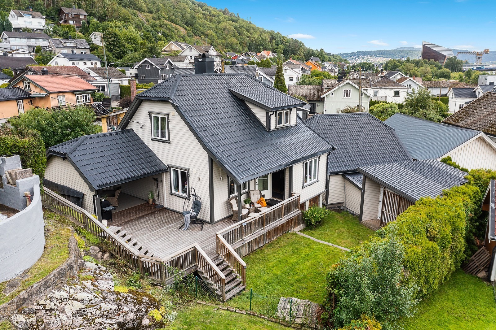 Fasade mot sør. Galleribilde