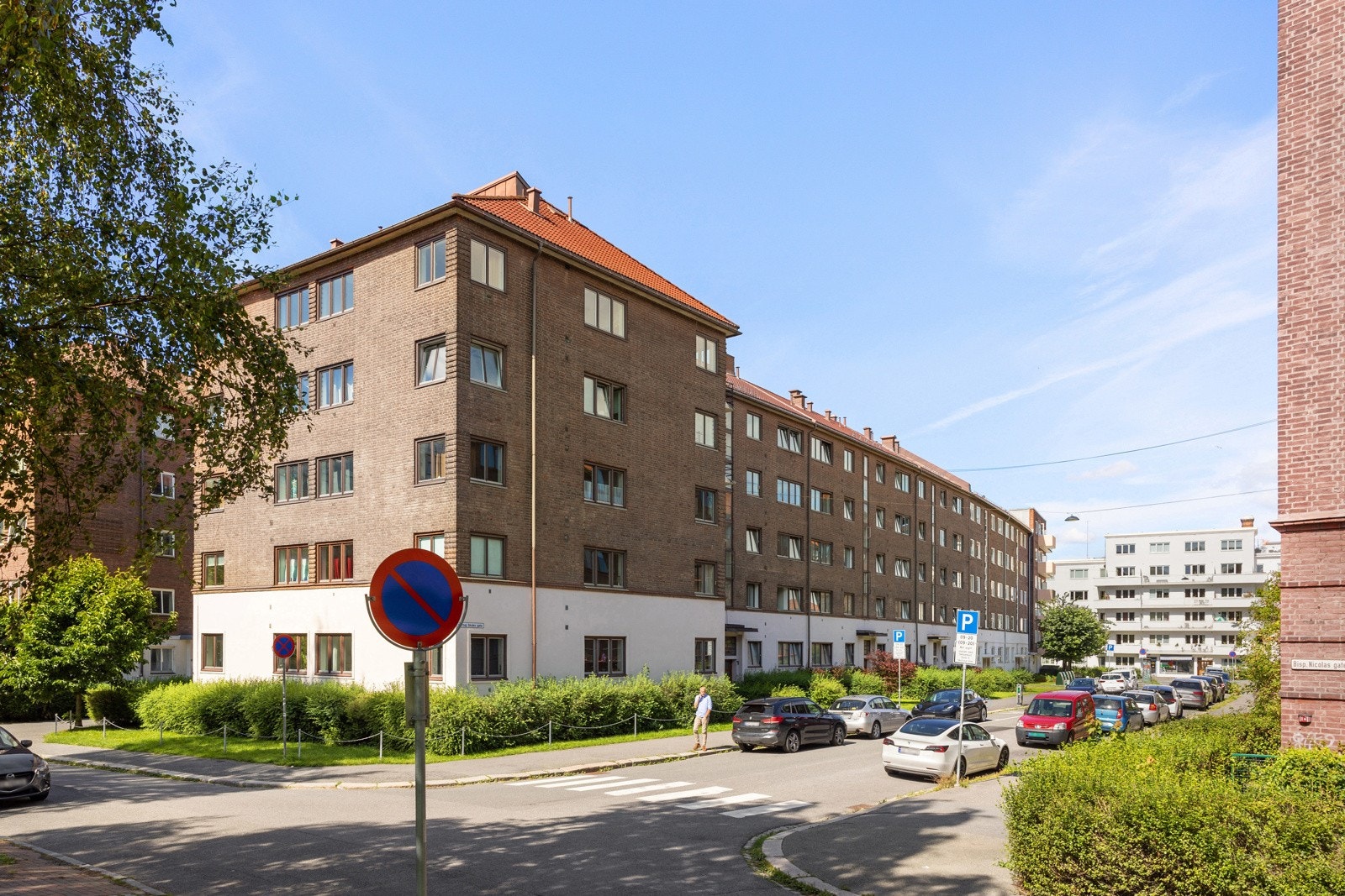 En flott bygård fra tidlig 1900-tallet. Galleribilde