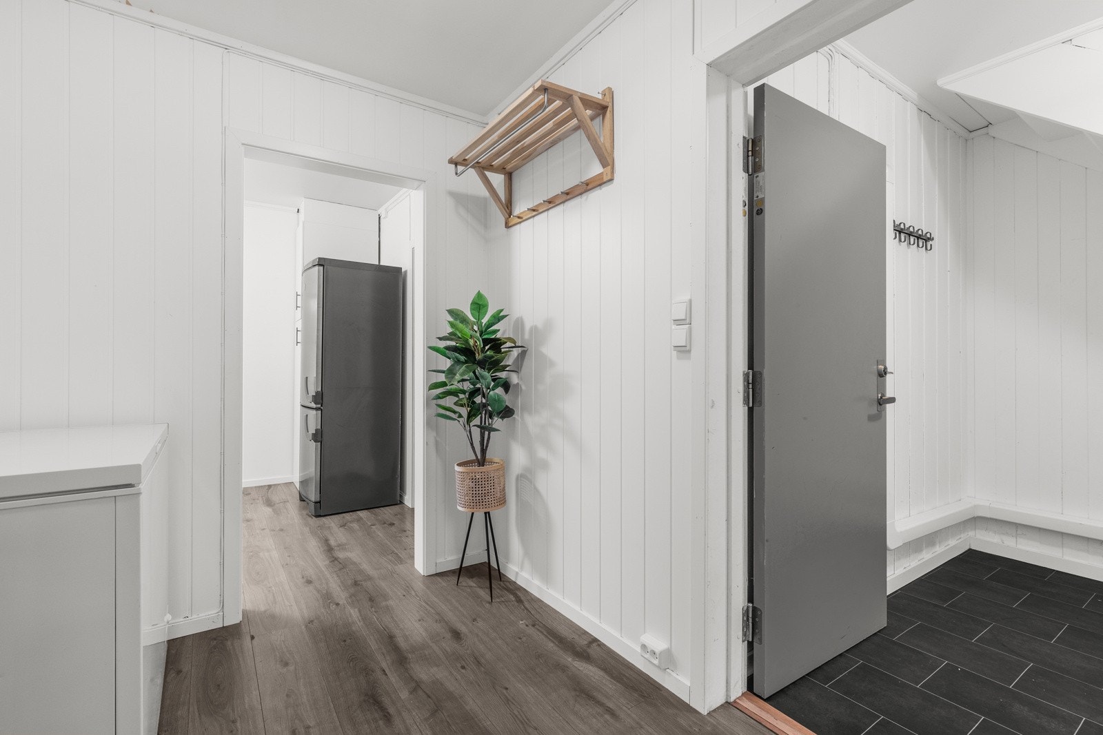 Vi tar trappen opp til loftet. Her er det muligheter for å skape noe helt unikt. Galleribilde