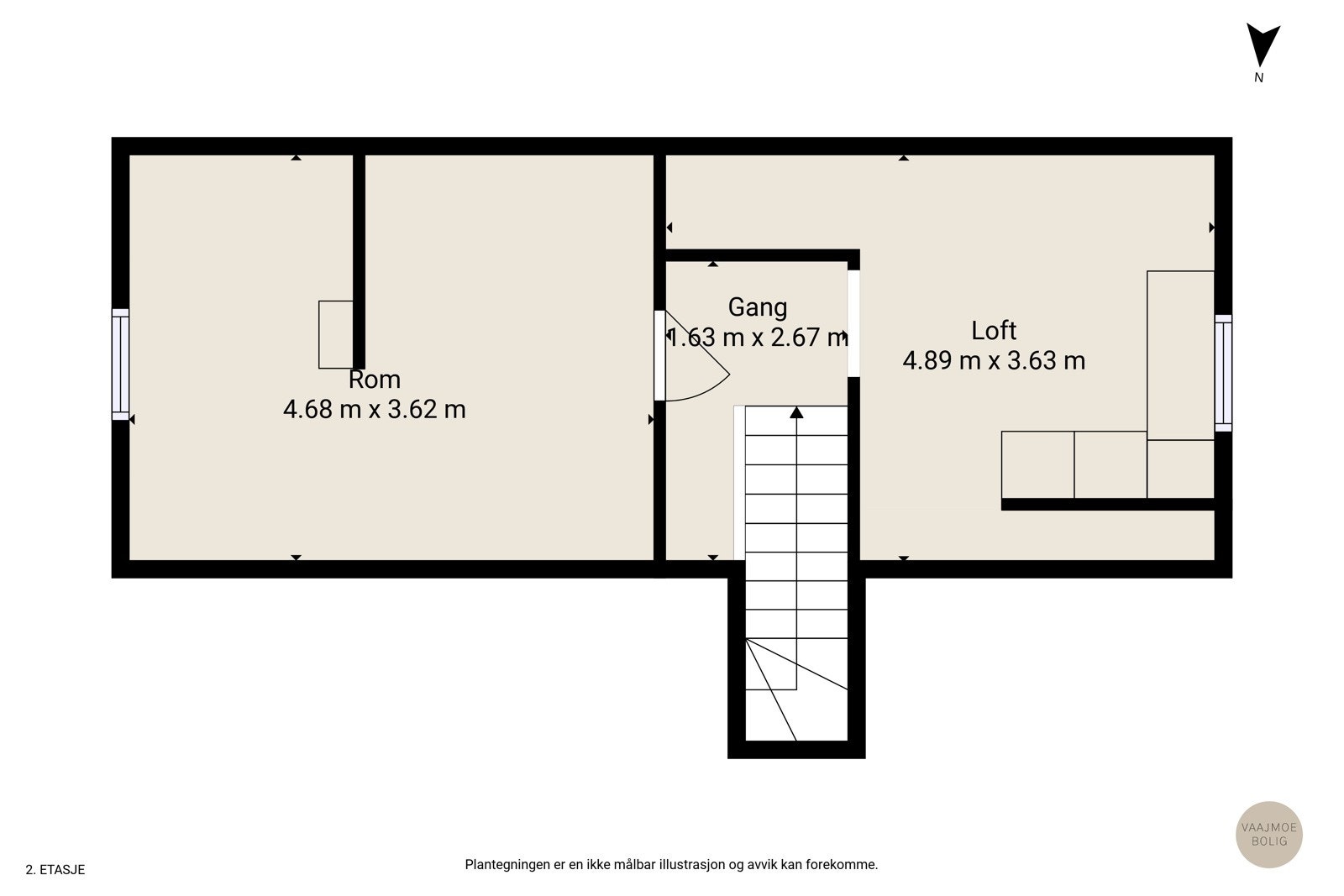 Plantegning Galleribilde