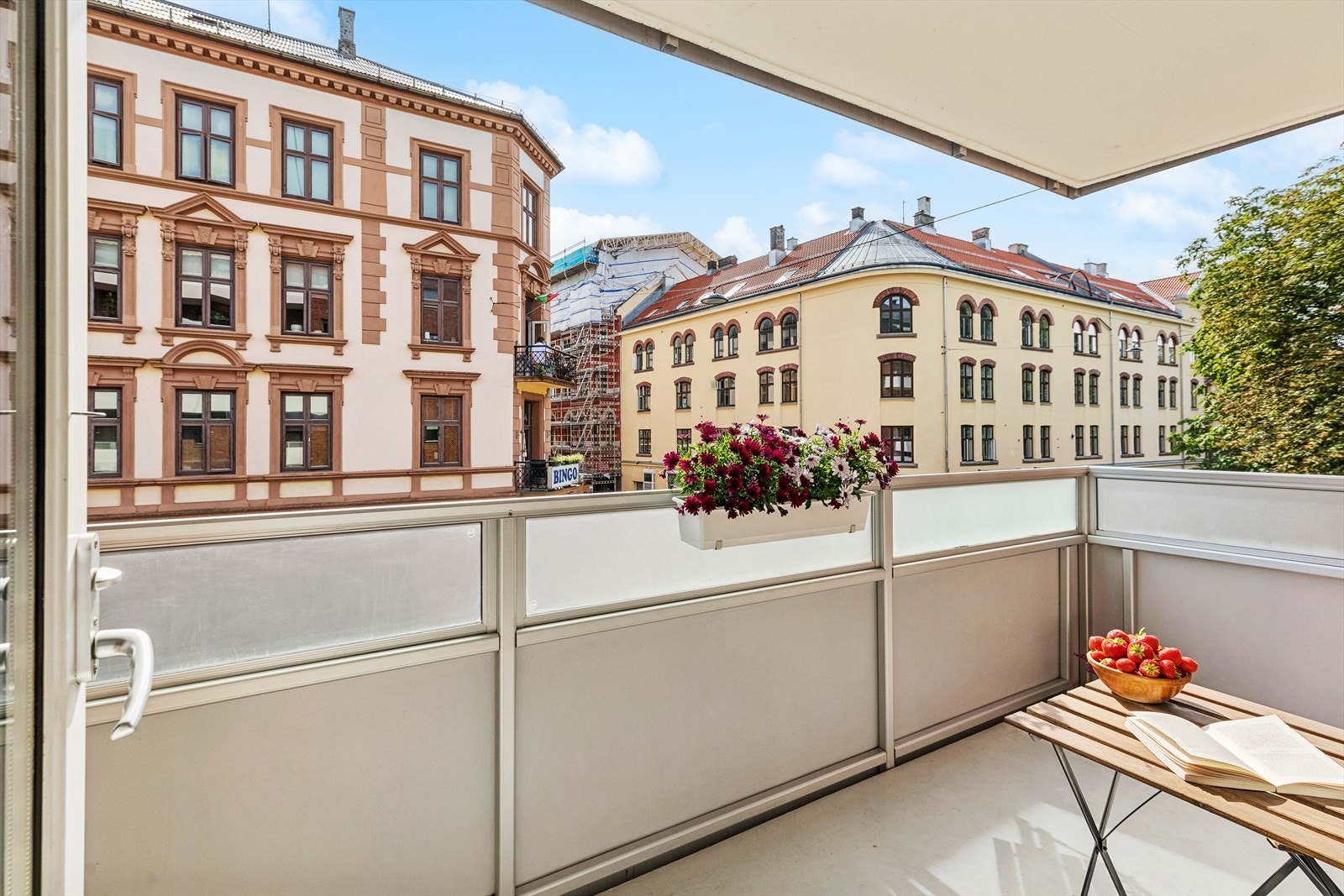 Her er det god plass til utemøblement Galleribilde
