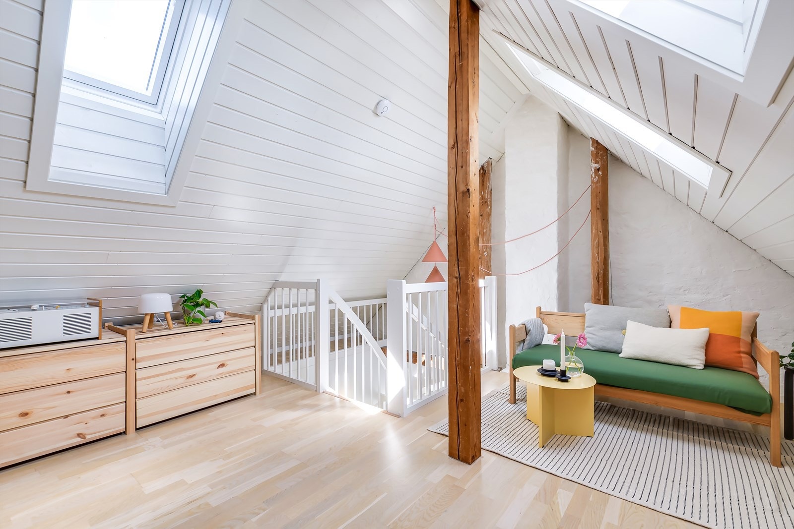 Flott loftstue med flere bruksmuligheter Galleribilde