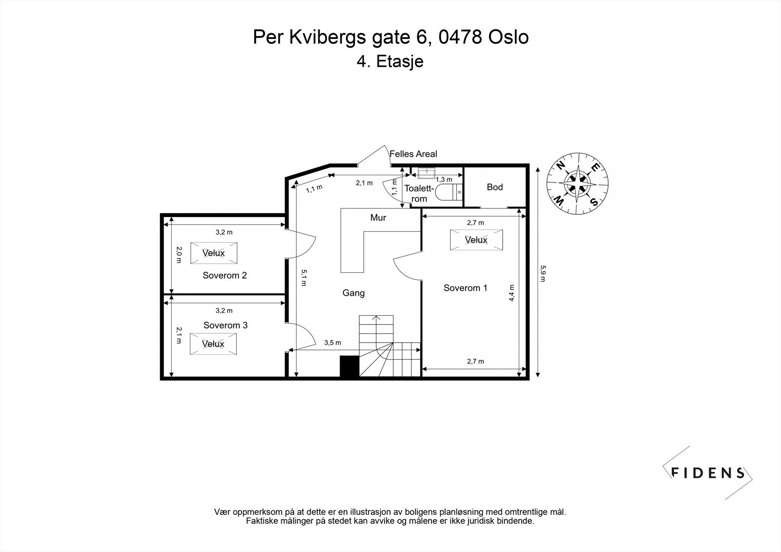 4. etasje Galleribilde