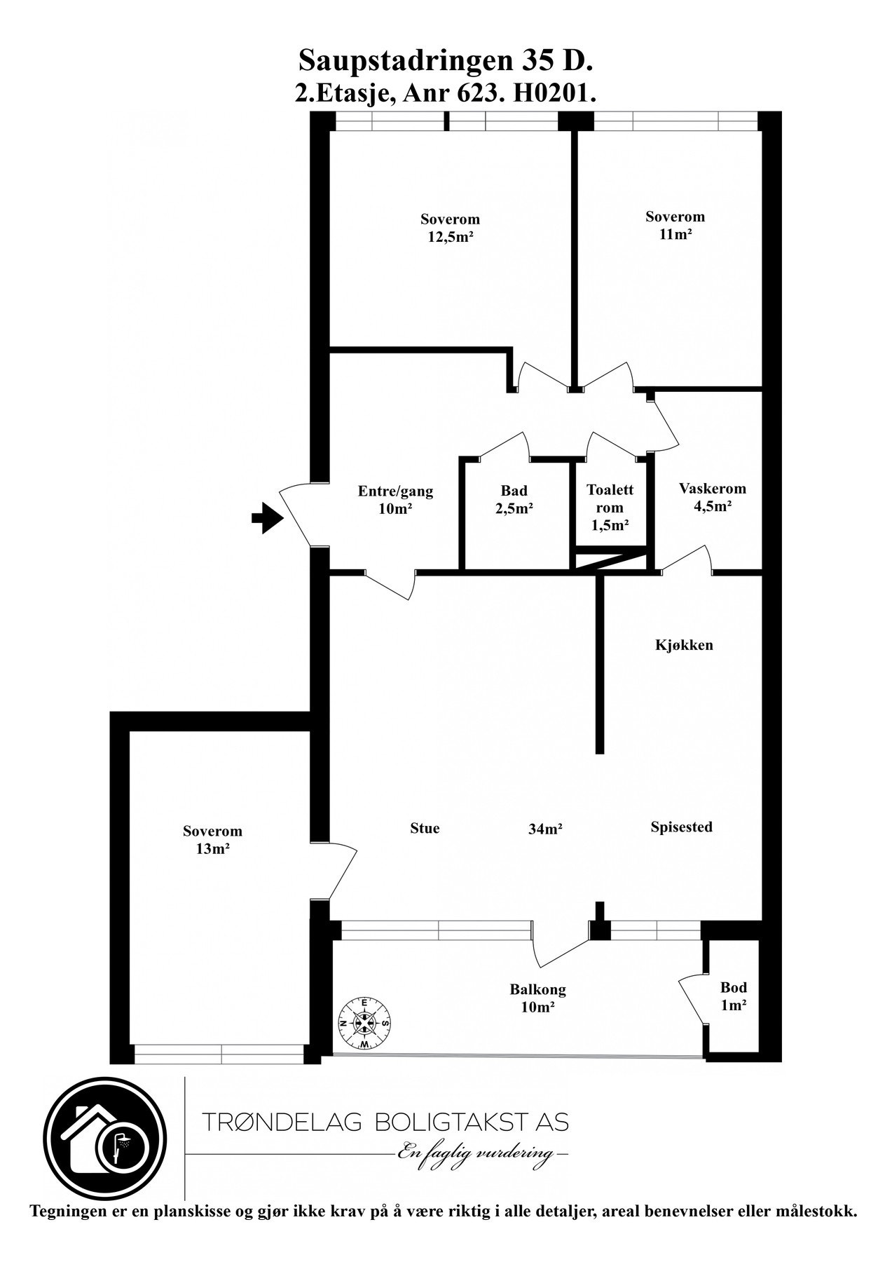 Planskisse. Galleribilde