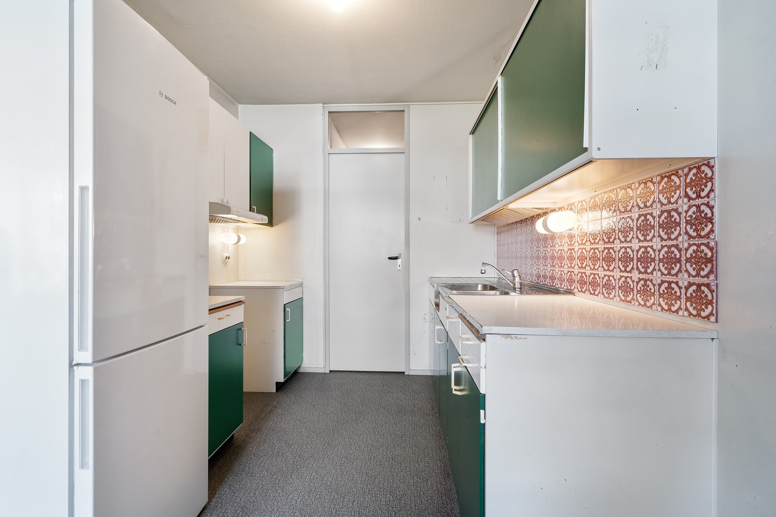 Kjøkkenventilatoren er tilknyttet felles sentralavtrekk. Galleribilde