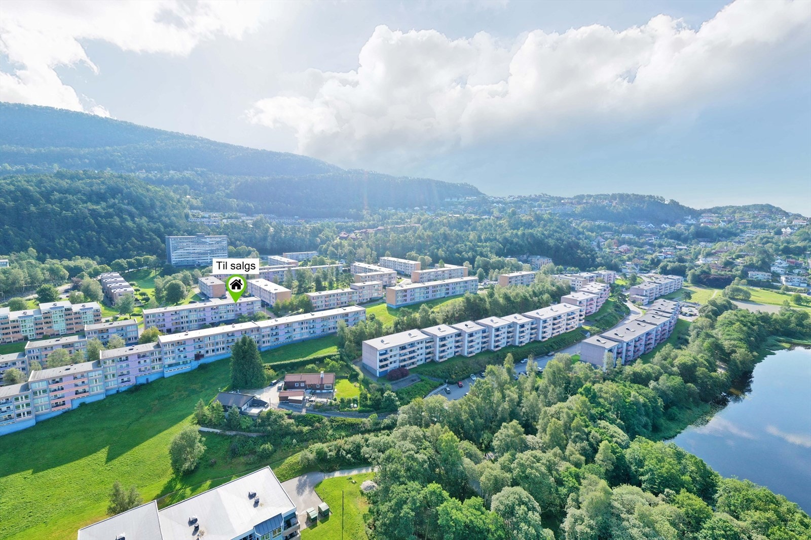Dronefoto Galleribilde