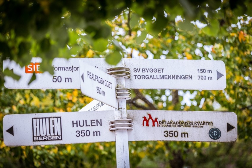 BI Marineholmen ligger ca. 800m unna - Juridisk Fakultet ligger ca. 850m unna. Galleribilde