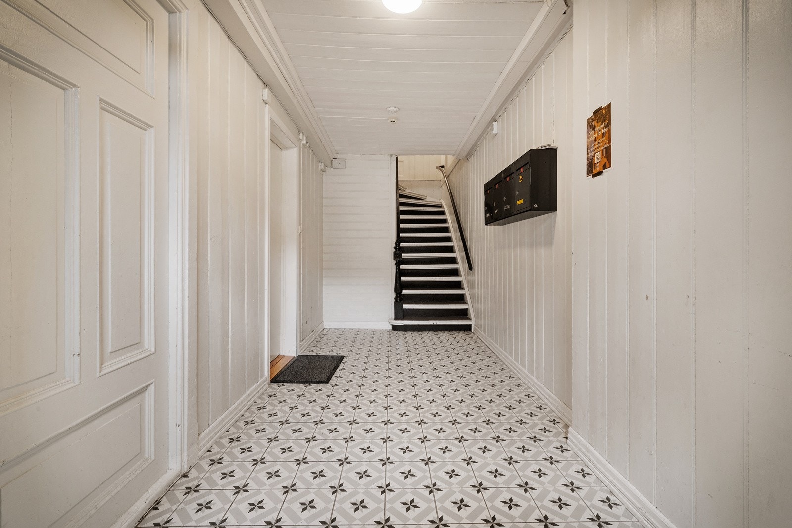 Byggets fellesarealer er også pent opparbeidet. Galleribilde