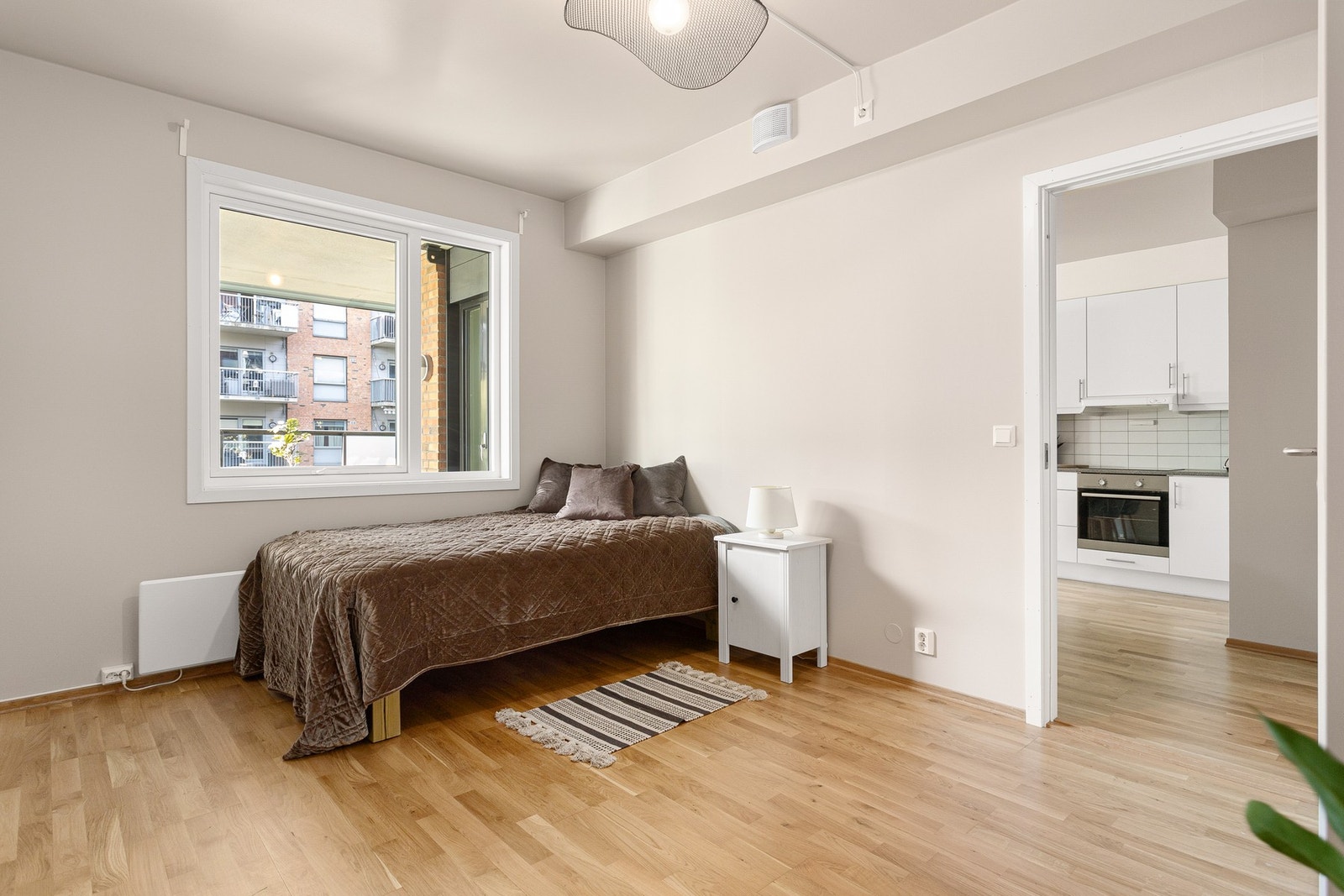 Soverommet er av god størrelse med plass til dobbeltseng. Galleribilde