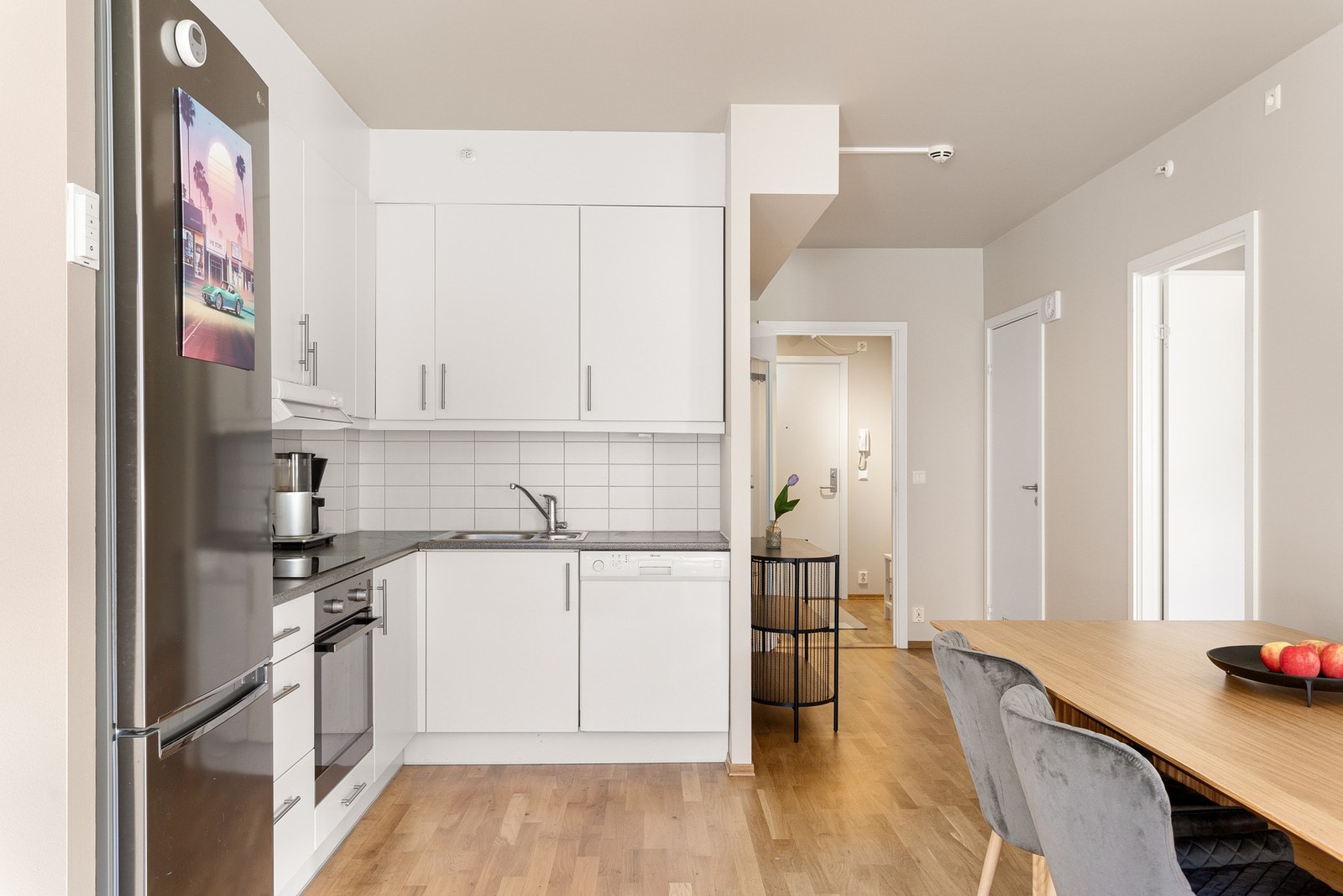 Alle hvitevarene medfølger. Galleribilde