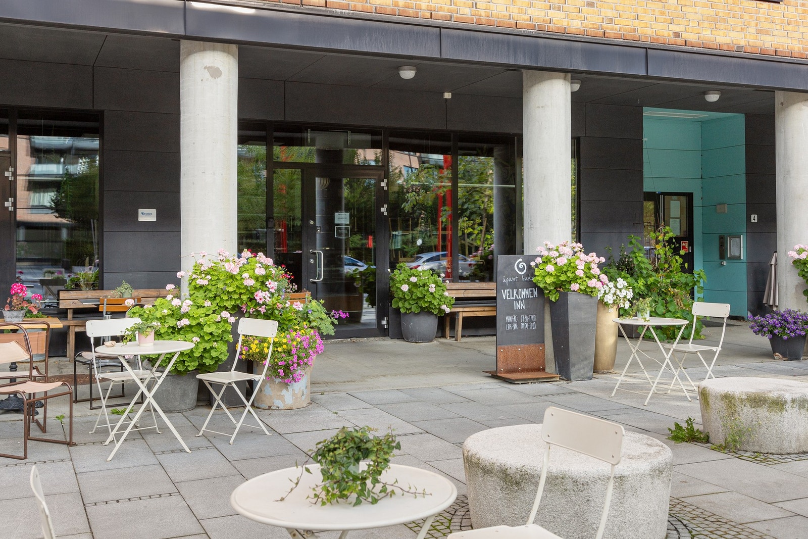 Åpent bakeri finner du i byggets 1. etasje. Galleribilde