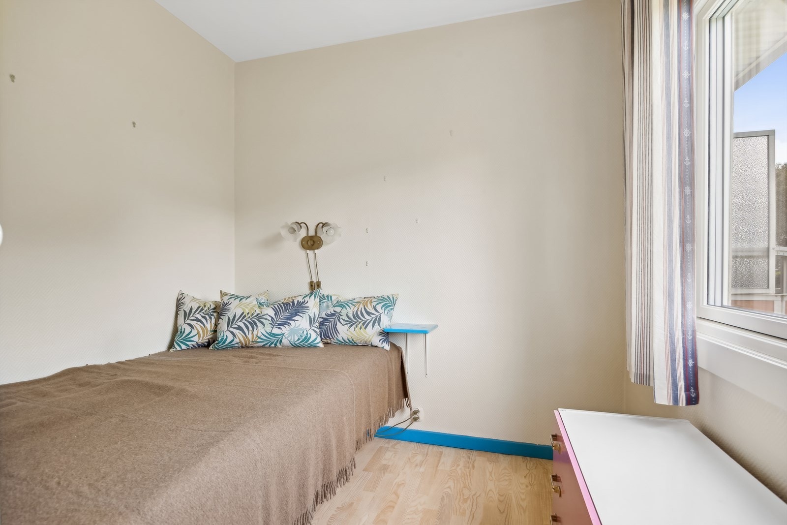 Rom benyttet som soverom er på 4,8 kvm. Galleribilde