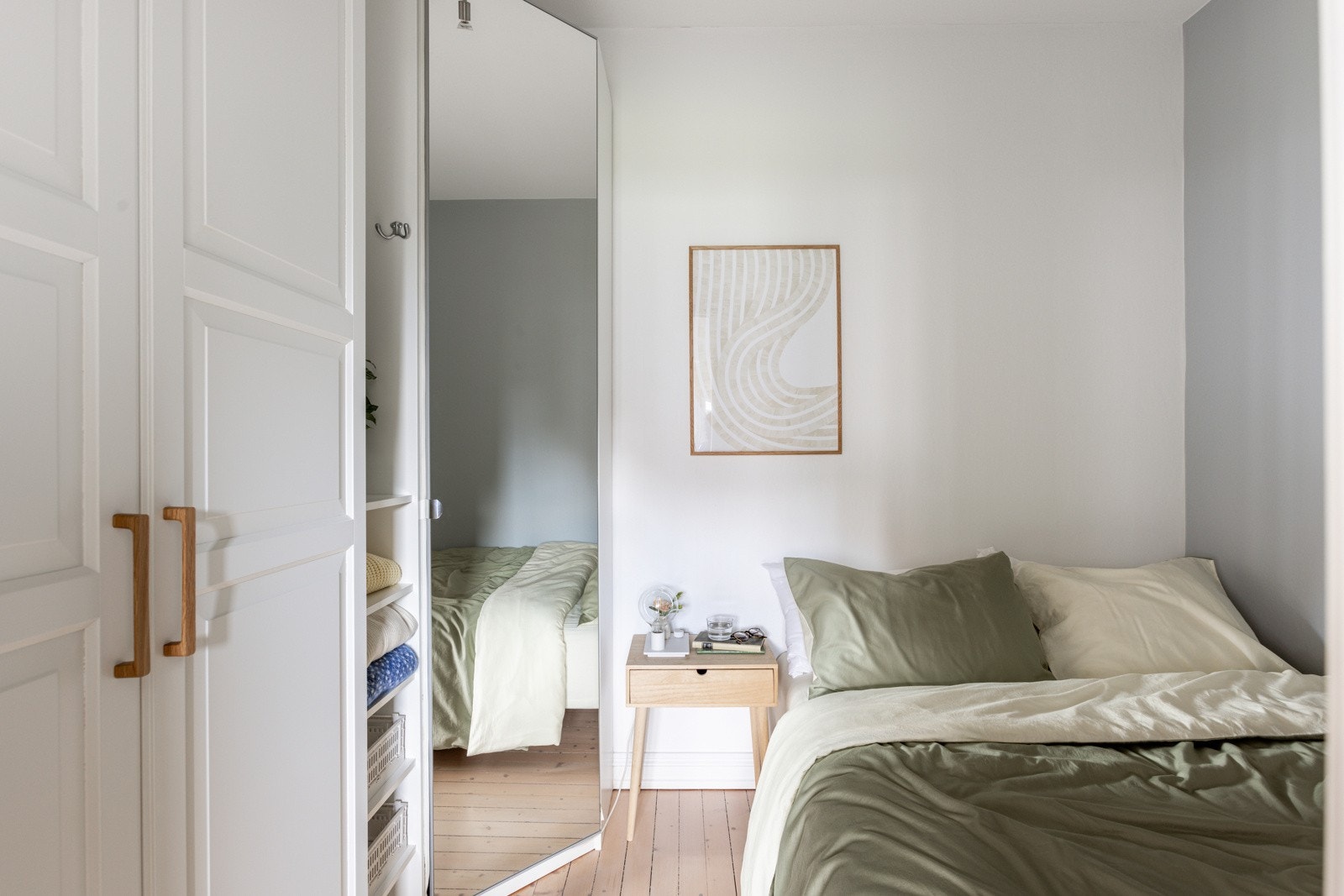 Flere i gården har flyttet kjøkkenet for å etablere et eget soverom, om man skulle ønske det. Galleribilde