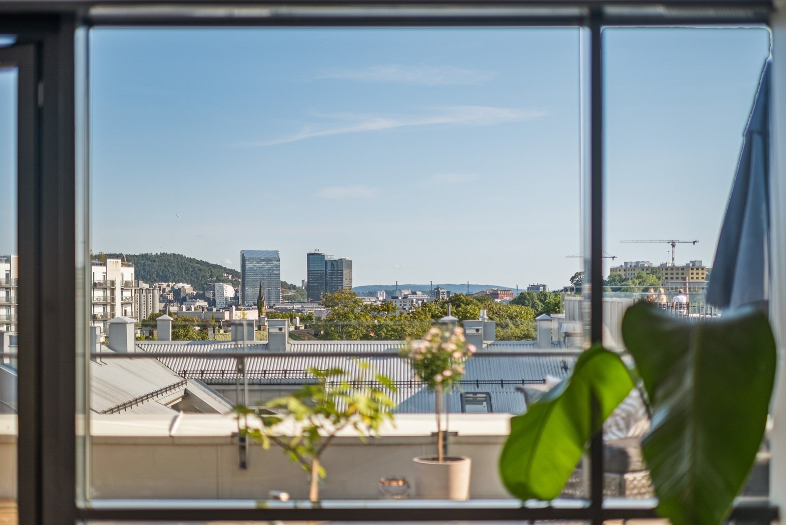 Utsikt mot Oslo Plaza. Galleribilde