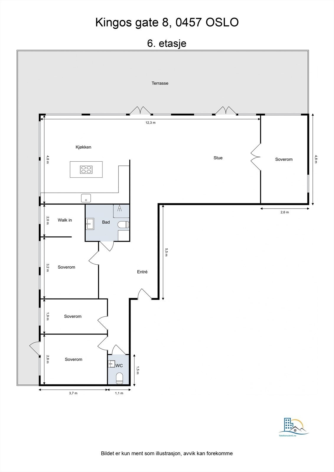 Plantegning. Galleribilde