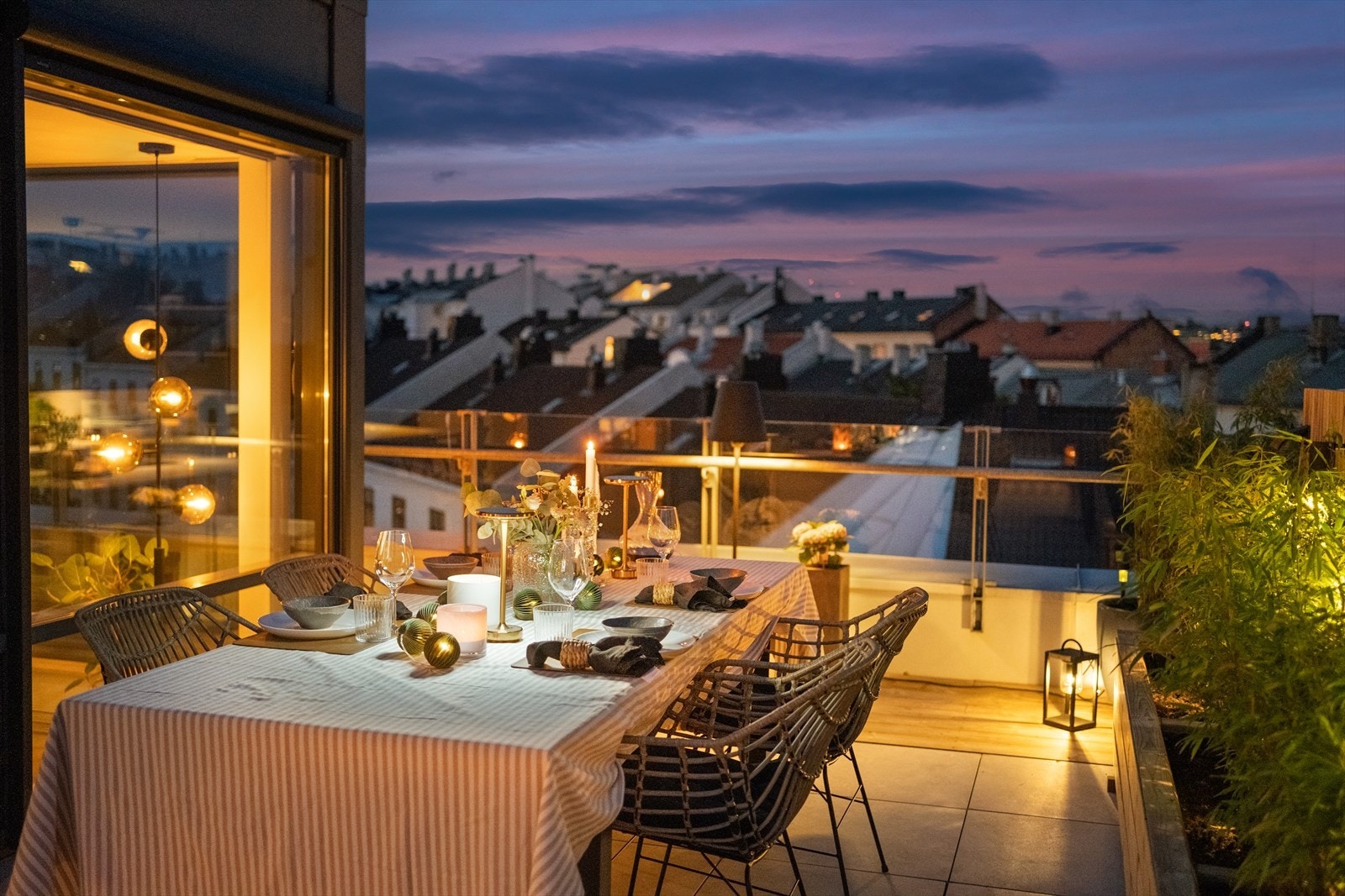 Kveldsbilde. Galleribilde