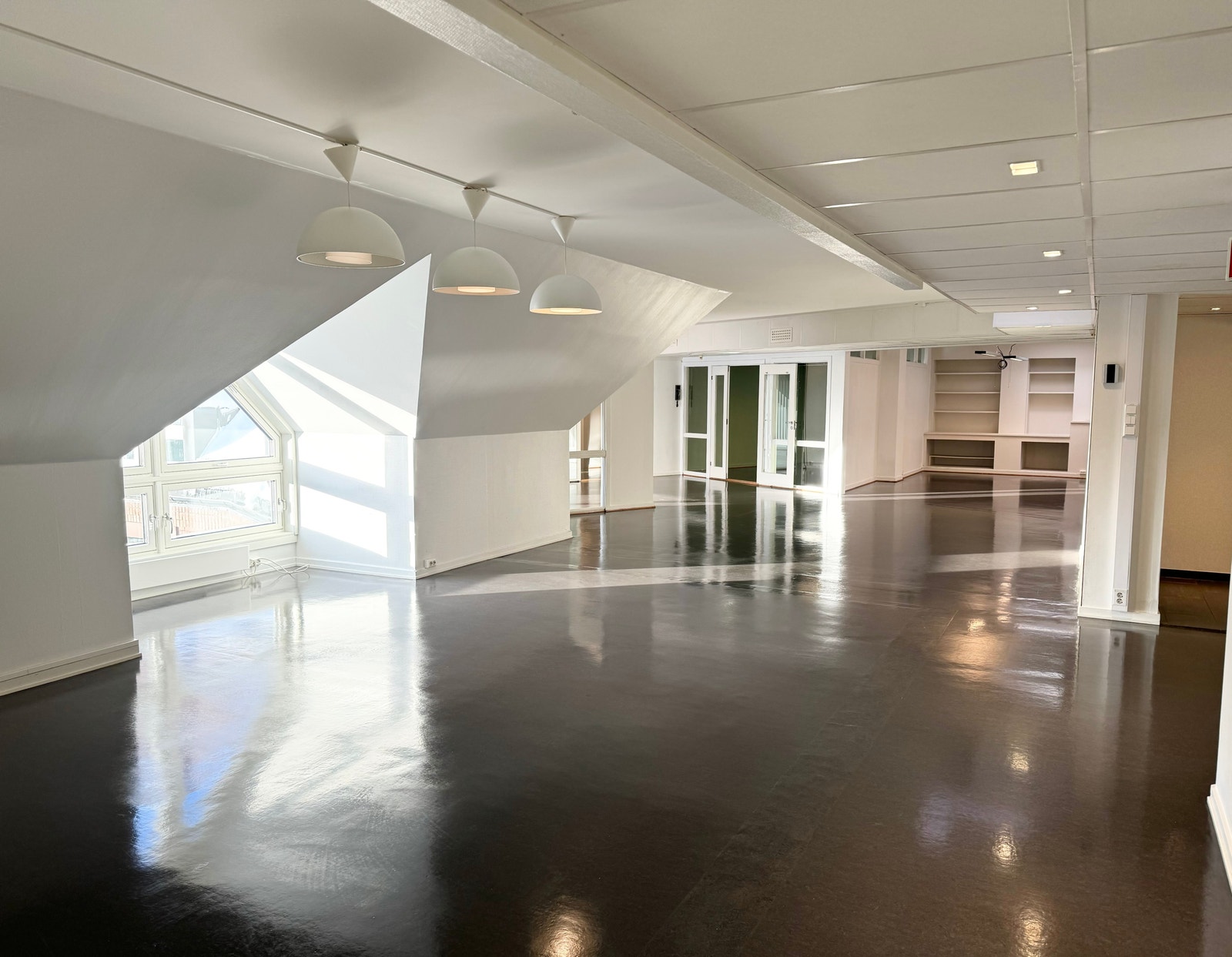 Lokaler i dag. Galleribilde