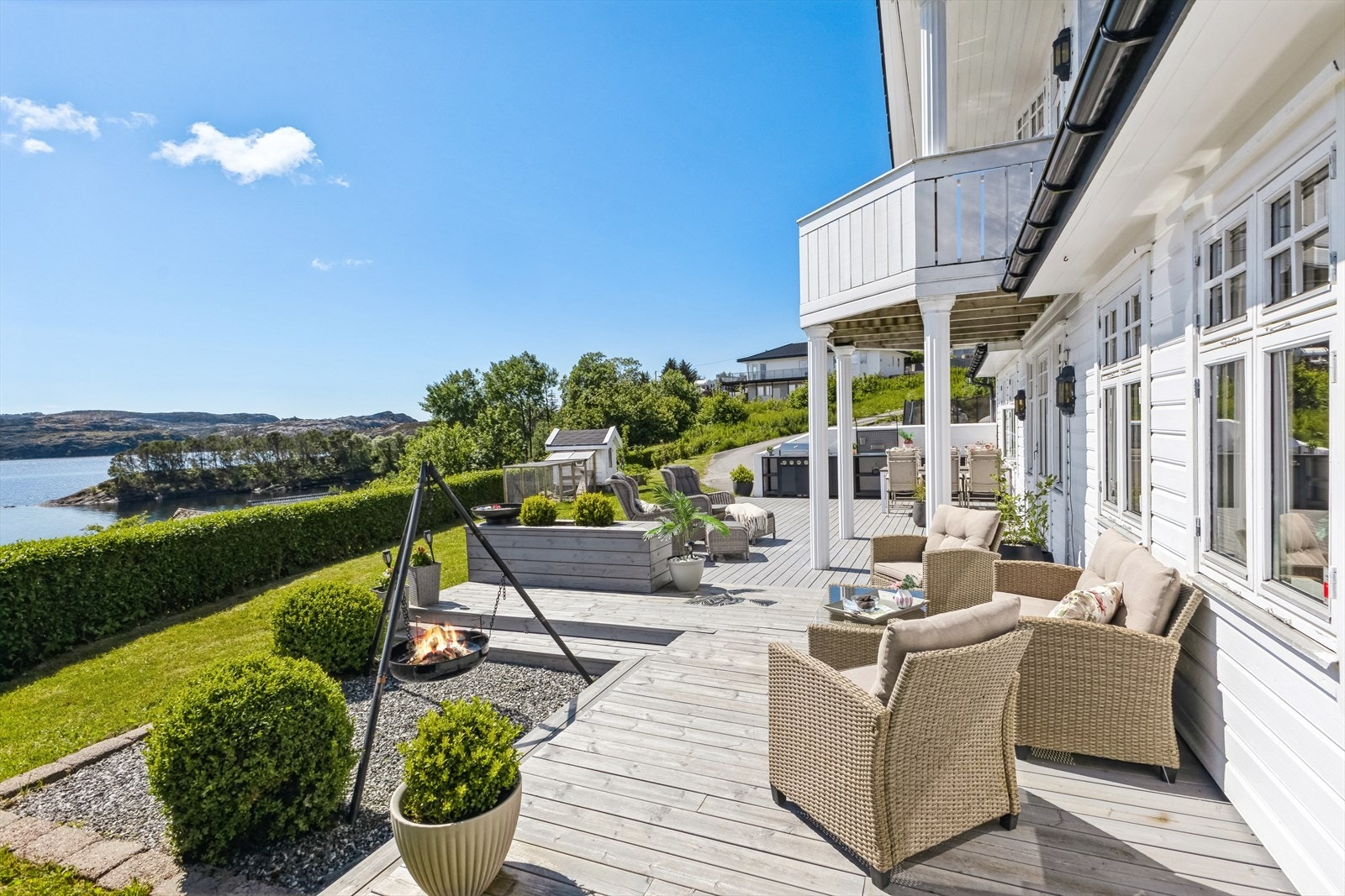 Et nydelig sted å kunne nyte late sommerdager! Galleribilde