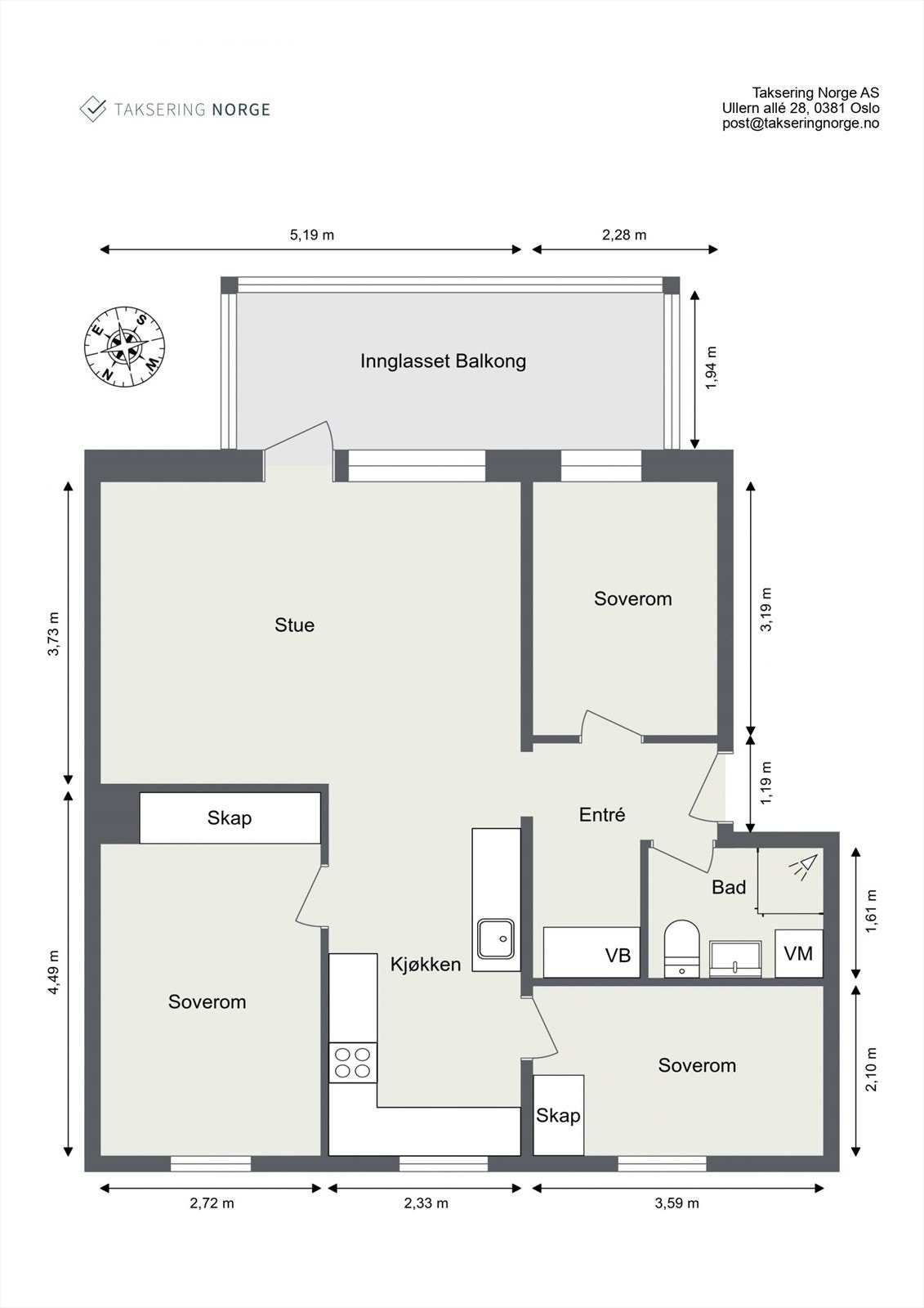 Plantegning. Galleribilde