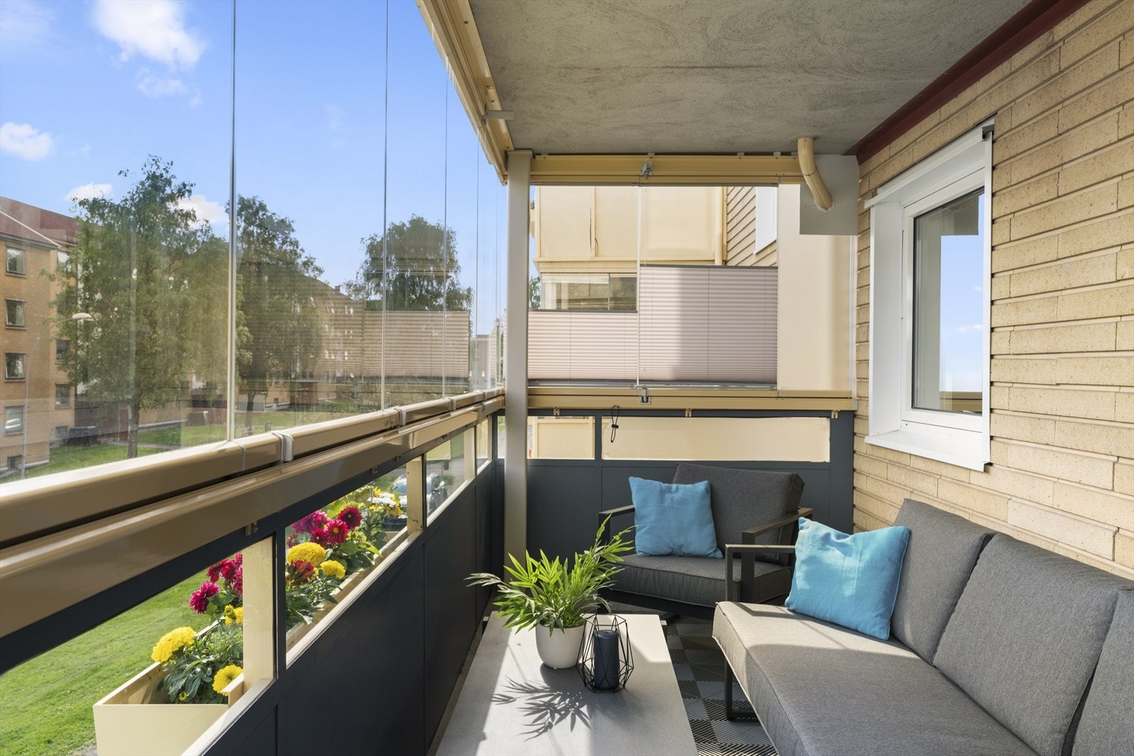 Her med plass til hagemøblement. Galleribilde