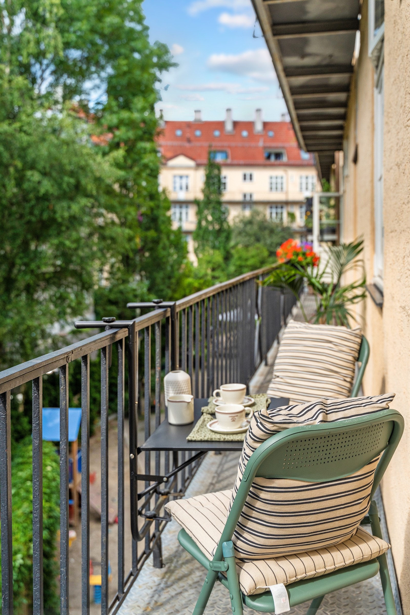 Her er det hyggelig å nyte morgenkaffen! Galleribilde