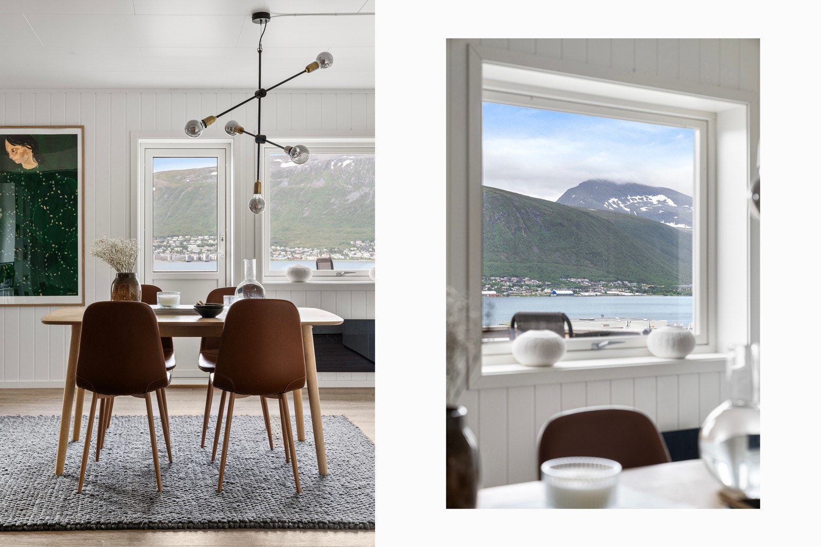 En lekker, øvre halvdel, av en tomannsbolig med flere etterspurte kvaliteter som bl.a. hybelutleie, parkering, moderne standard og nydelig utsikt. Galleribilde