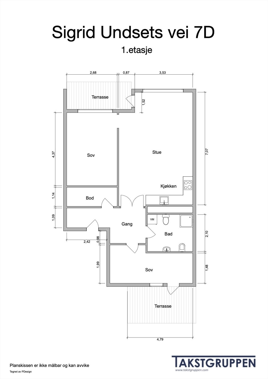 Plantegning. Galleribilde