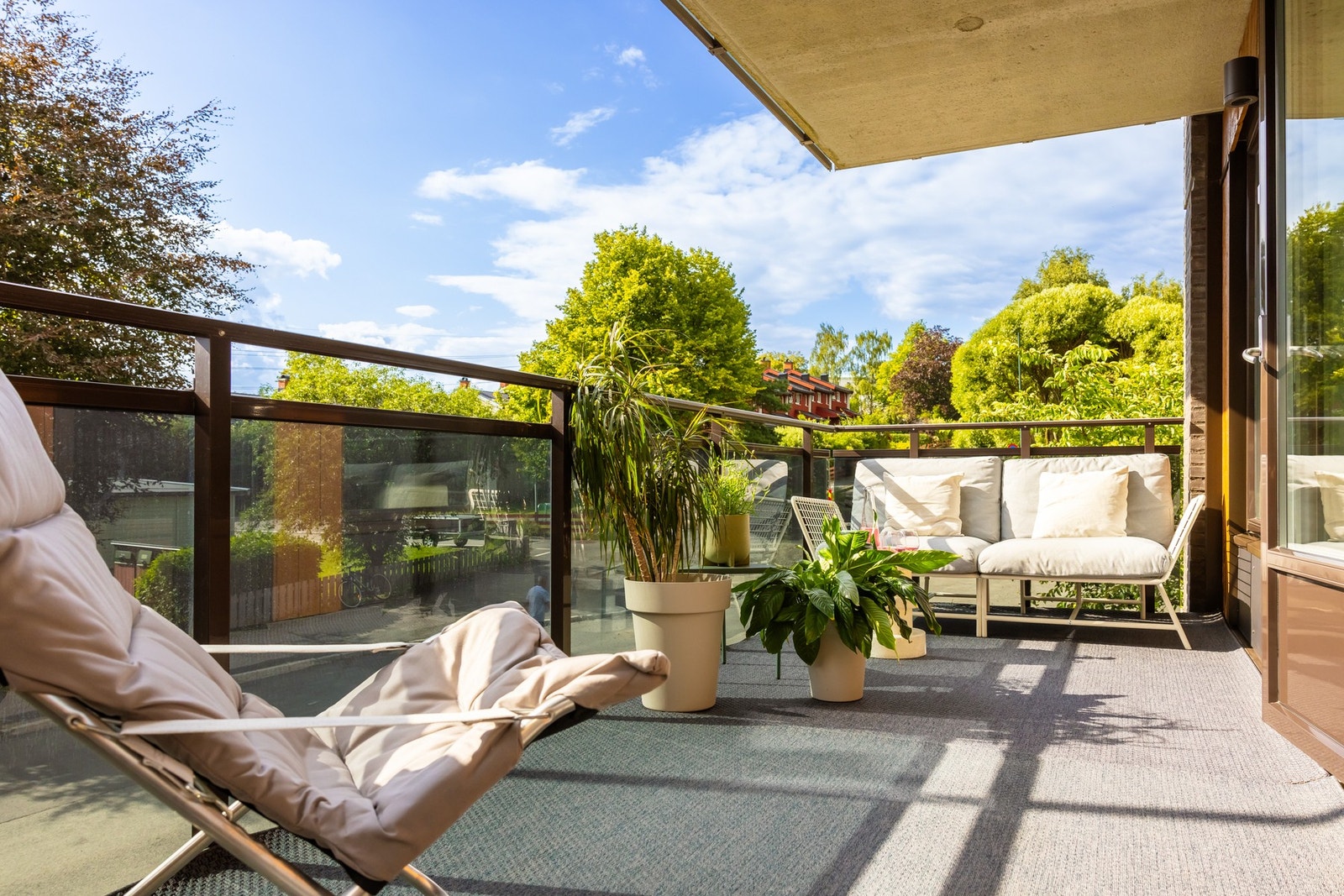 Her får du gleden av en herlig balkong på 11 kvm. Galleribilde