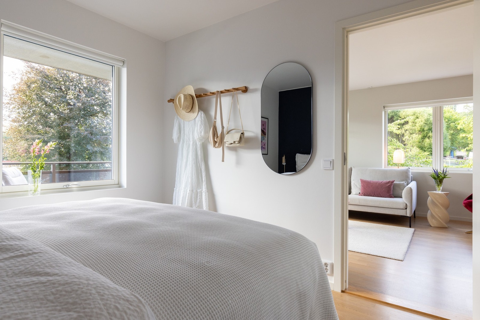 Alle soverom har lystette rullgardiner. Galleribilde