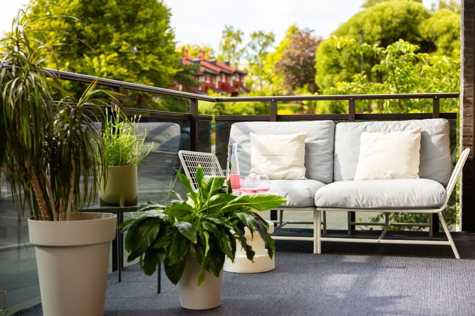 Det er tillatt med elektrisk og gassgrill. Galleribilde