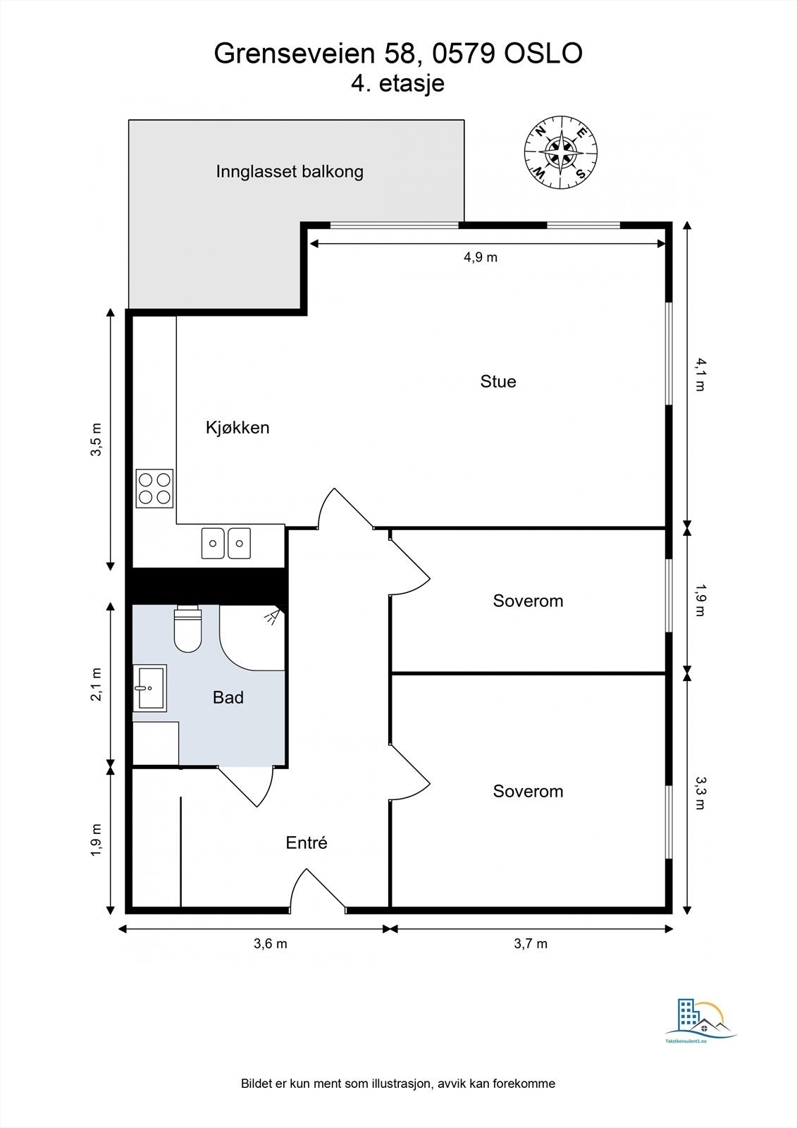 Plantegning Galleribilde