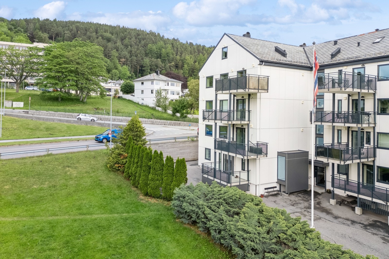 Lys og romslig andelsleilighet med sentral beliggenhet på Nørve Galleribilde