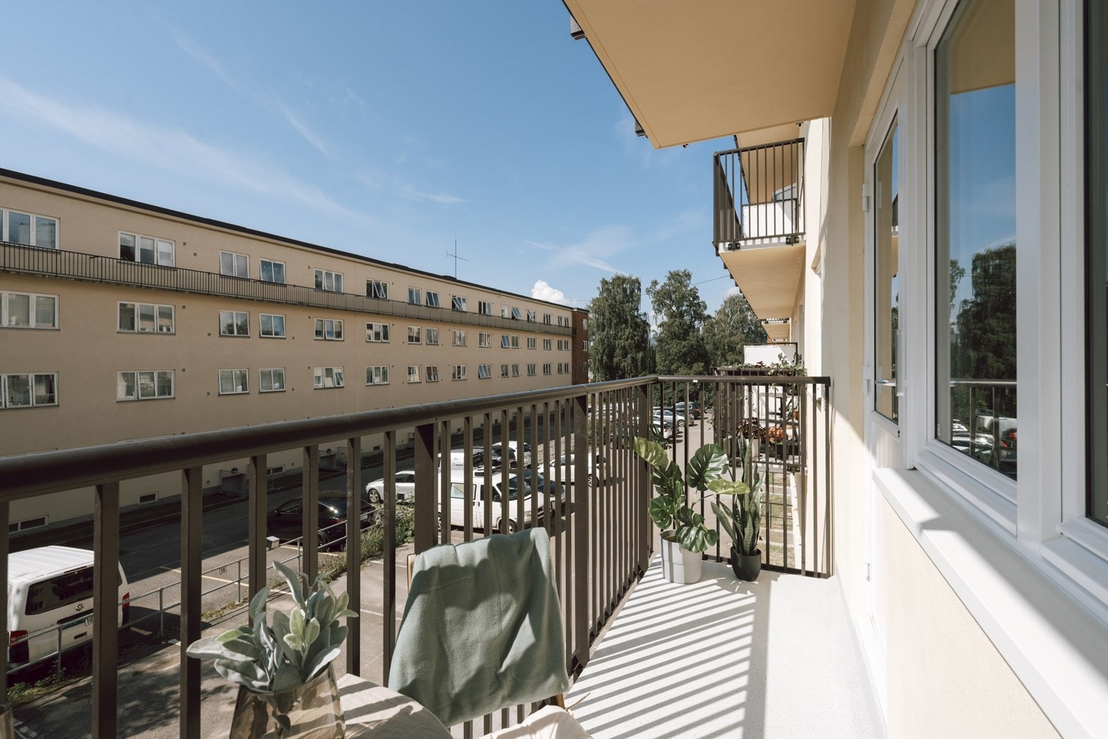 Balkongen er helt ny fra 2024. Galleribilde