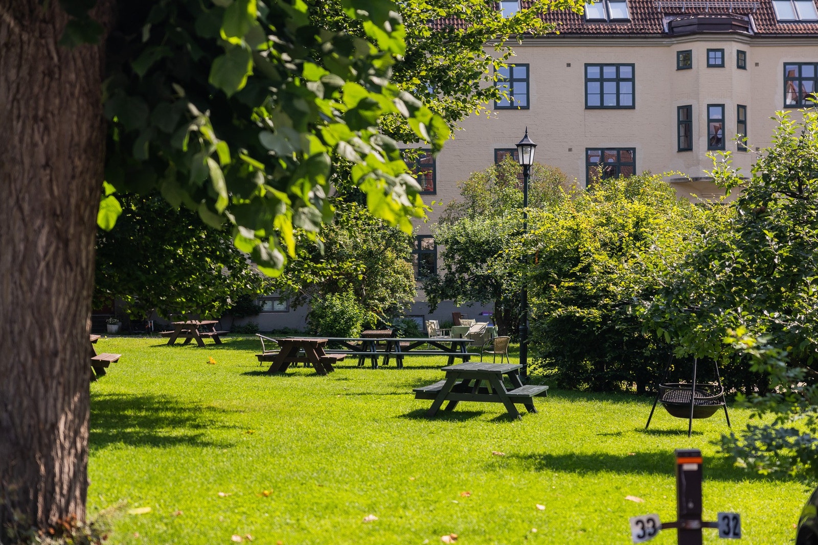 Fantastisk gårdsrom Galleribilde