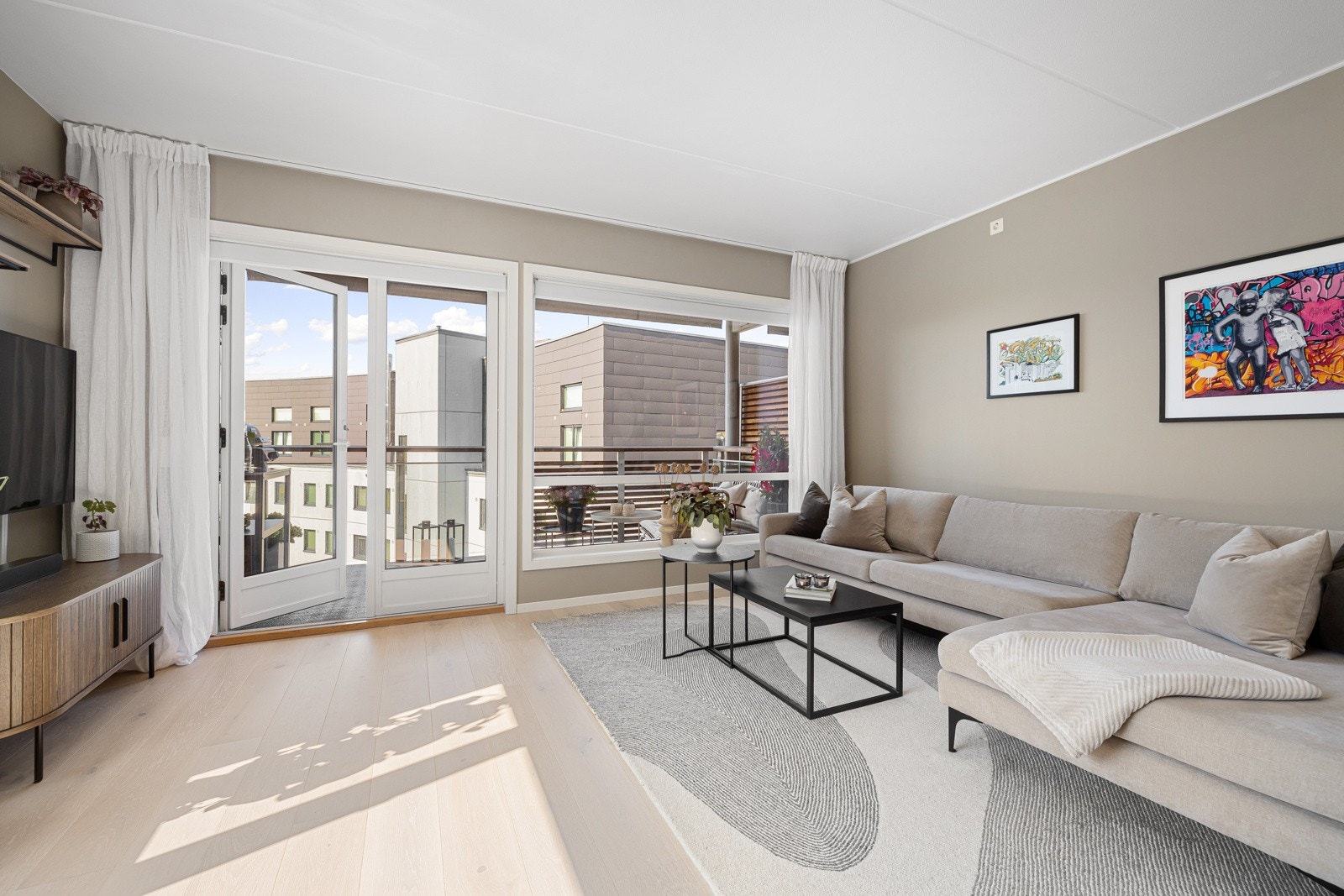 Delikate og moderne fargevalg Galleribilde