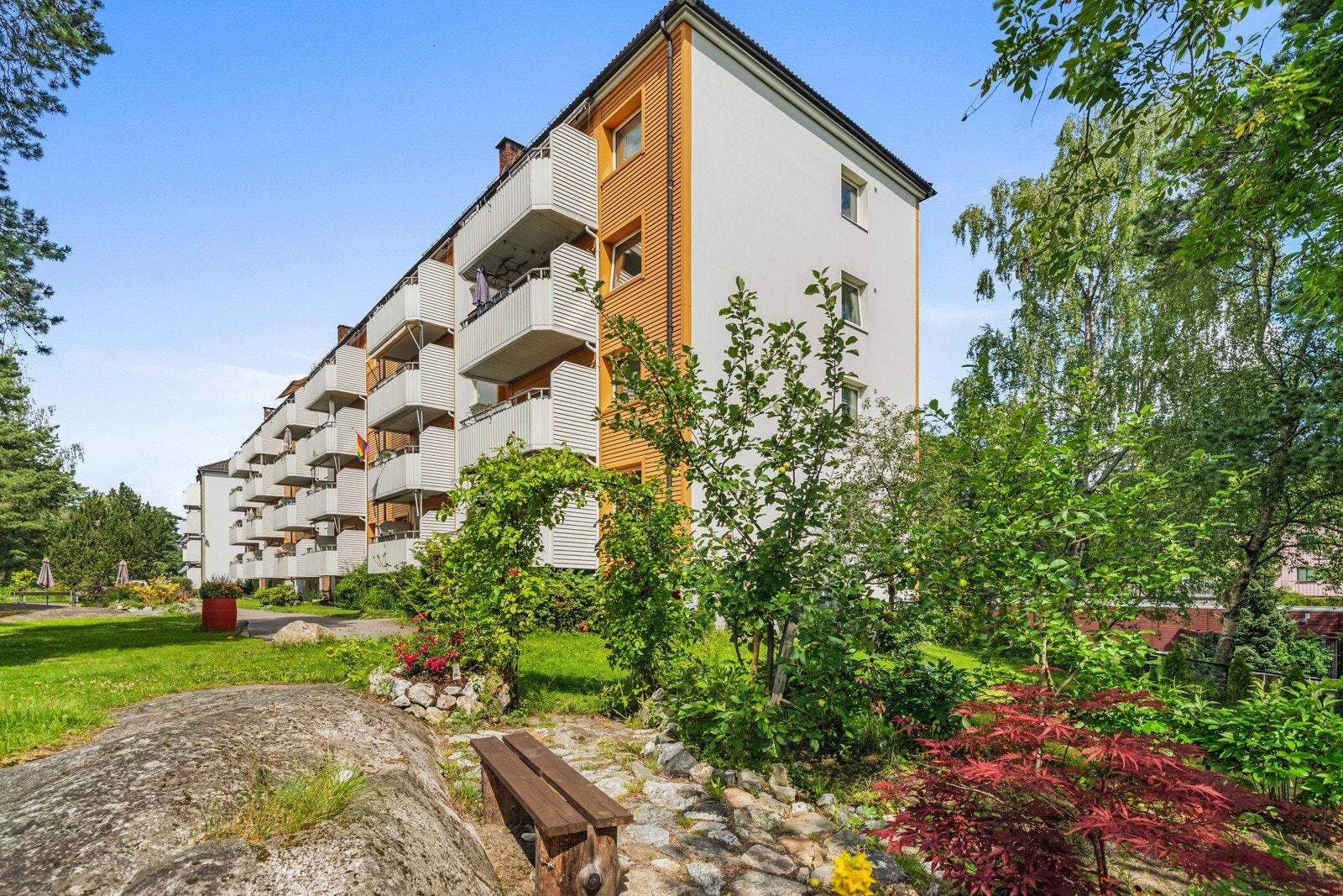 Her flytter du til et veldrevet og populært borettslag bestående av 657 andeler. Galleribilde