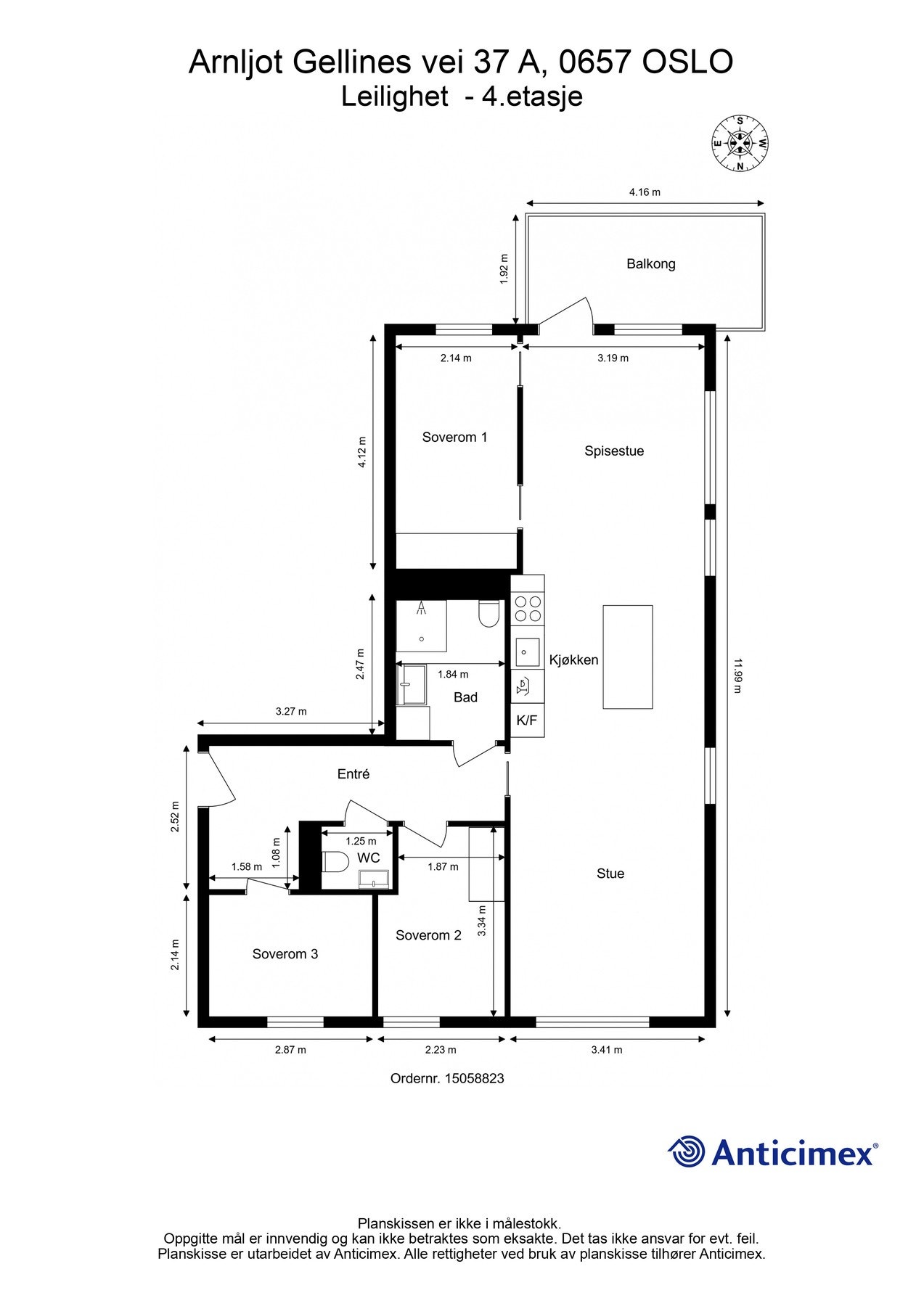 Plantegning. Galleribilde